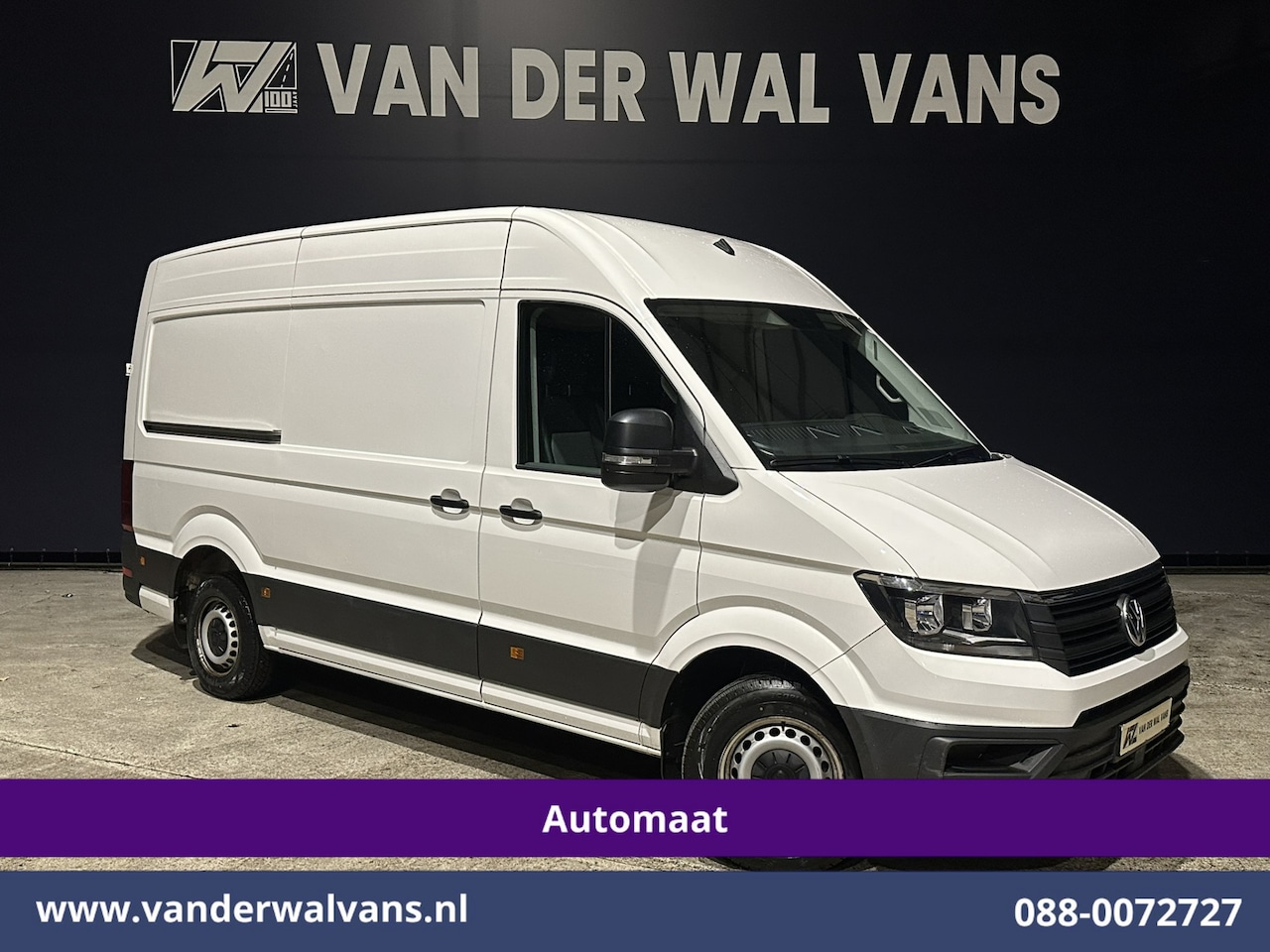 Volkswagen Crafter - 2.0 TDI 141pk Automaat L3H3 L2H2 Euro6 Airco | Camera | Navigatie | Apple Carplay | Cruise - AutoWereld.nl