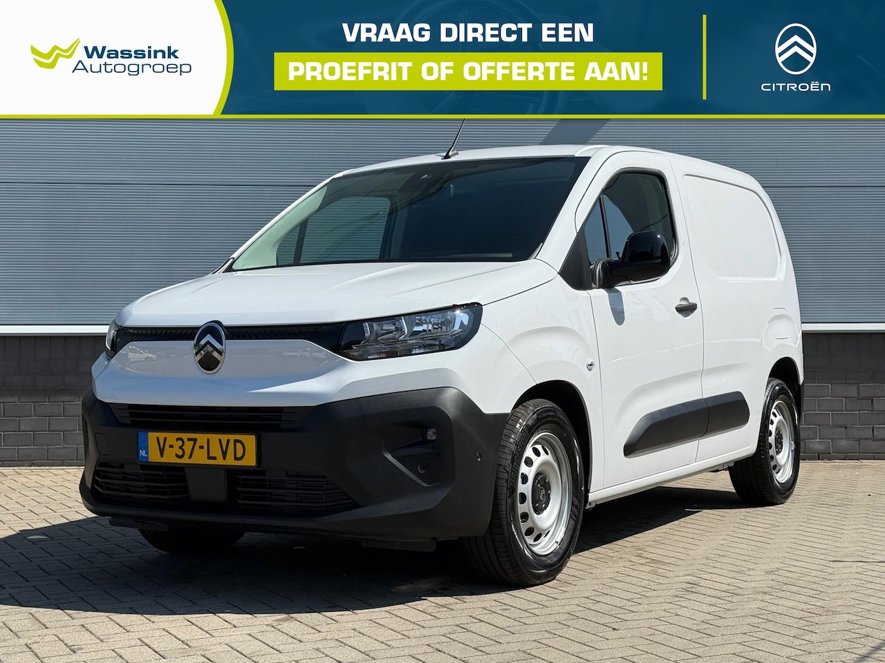 Citroën ë-Berlingo - Van EV 50 kWh 136pk Club | Navigatie | Krik | Parkeersensoren | Parkeercamera | Trekhaakvo - AutoWereld.nl