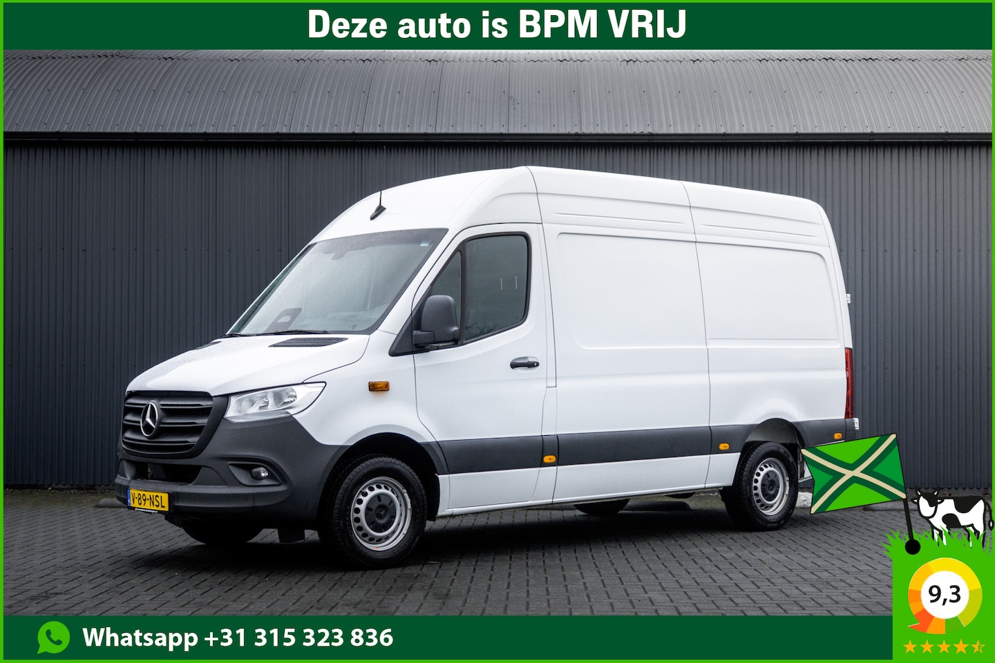 Mercedes-Benz Sprinter - 317 CDI L2H2 | Mbux | Facelift | Navi | Camera | Adapt.Cruise | Automaat - AutoWereld.nl