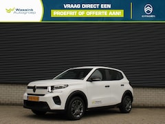 Citroën ë-C3 - You EV 44kWh 113pk I Airconditioning I Cruise Control I Boodlader 3-Fasen 11kw