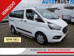 Ford Transit Custom - 2.0 TDCI 110PK, L1H1, Airco, Combi-9 Persoons, Meerdere op voorraad