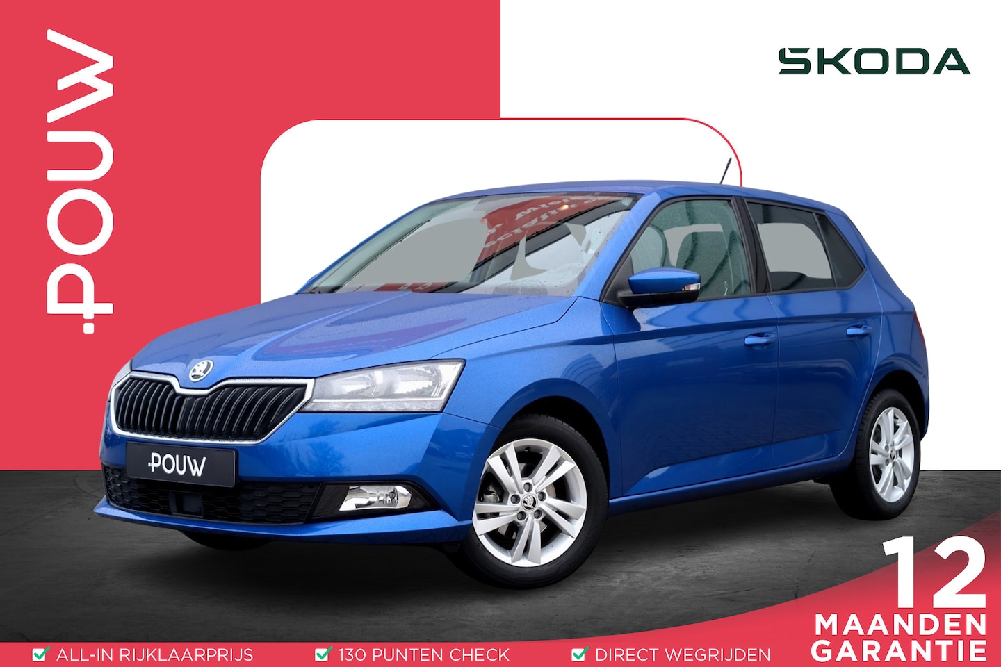 Skoda Fabia - 1.0 TSI 95pk Online Edition | Smartllink | Climatronic | PDC Achter - AutoWereld.nl