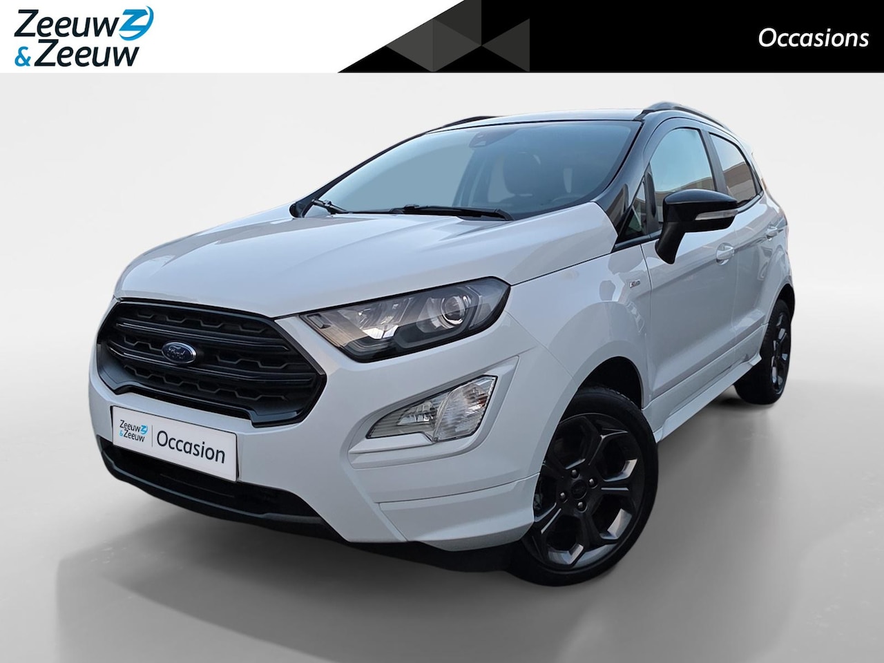 Ford EcoSport - 1.0 EcoBoost ST-Line | Two-Tone | Winter Pack | Climate Control | Parkeersensoren | Apple - AutoWereld.nl
