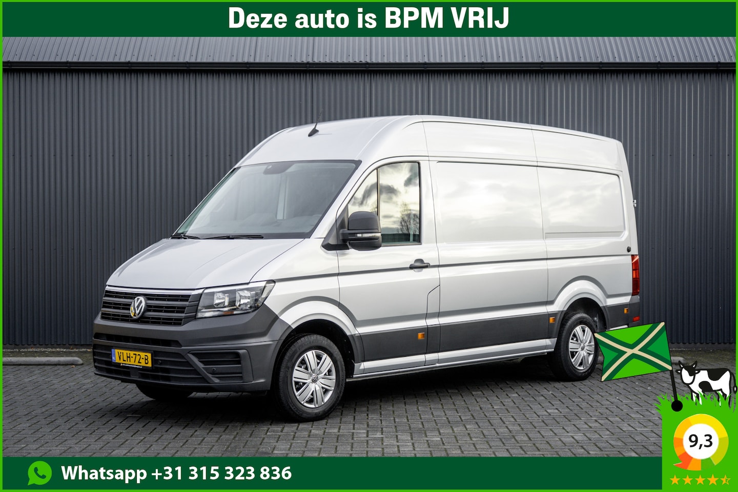 Volkswagen Crafter - 2.0 TDI L3H2 | 140PK | Camera | Carplay | Mirrorlink | Cruise | Airco | 3-Zits - AutoWereld.nl