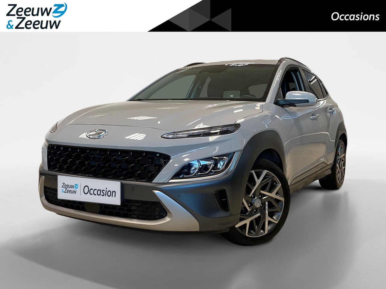 Hyundai Kona - 1.6 HYBRID | PREMIUM | 18'' VELGEN | LEDER | - AutoWereld.nl