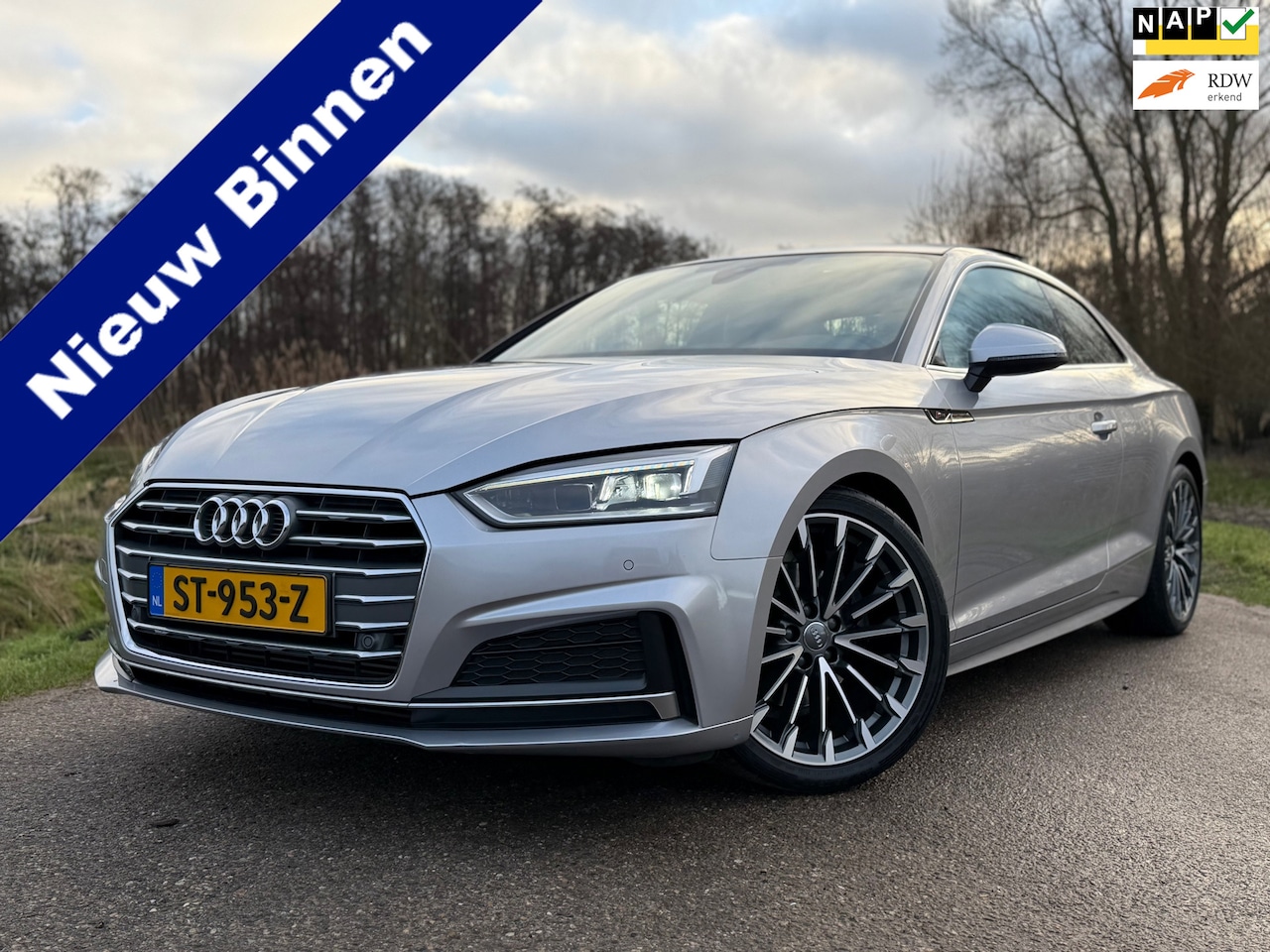 Audi A5 Coupé - 2.0 TFSI MHEV Sport S-Line Edition / Panorama dak / B&O System / Leder / Camera / Automaat - AutoWereld.nl