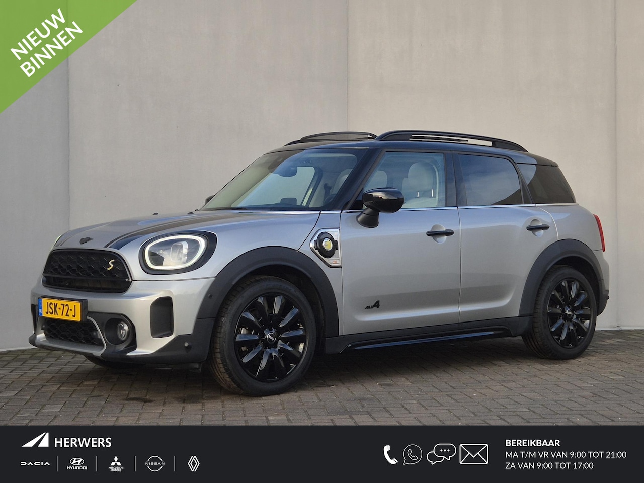 MINI Countryman - 1.5 Cooper S E ALL4 PHEV MINI Yours Automaat / Dealer onderhouden / Leder / Schuifdak / El - AutoWereld.nl