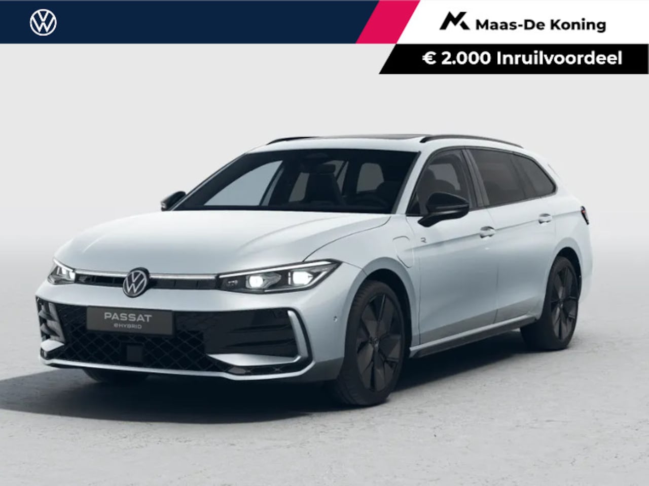 Volkswagen Passat Variant - R-Line Edition 1.5 eHybrid 204 pk 6 versn. DSG · Black Style Pakket · Trekhaak inklapbaar, - AutoWereld.nl