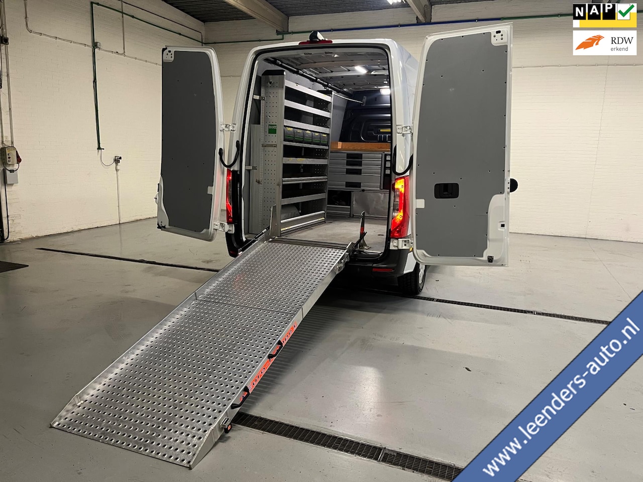 Mercedes-Benz Sprinter - Servicewagen 311 2.2 CDI euro6 L2H2, Inrichting, Omvormer V230, Compressor, Oprijplaat, RI - AutoWereld.nl