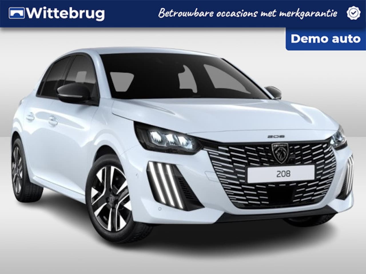 Peugeot 208 - 1.2 Hybrid 110 e-DCS6 Allure | Vision & Navigation Pack | Climate Control | Parkeersensore - AutoWereld.nl