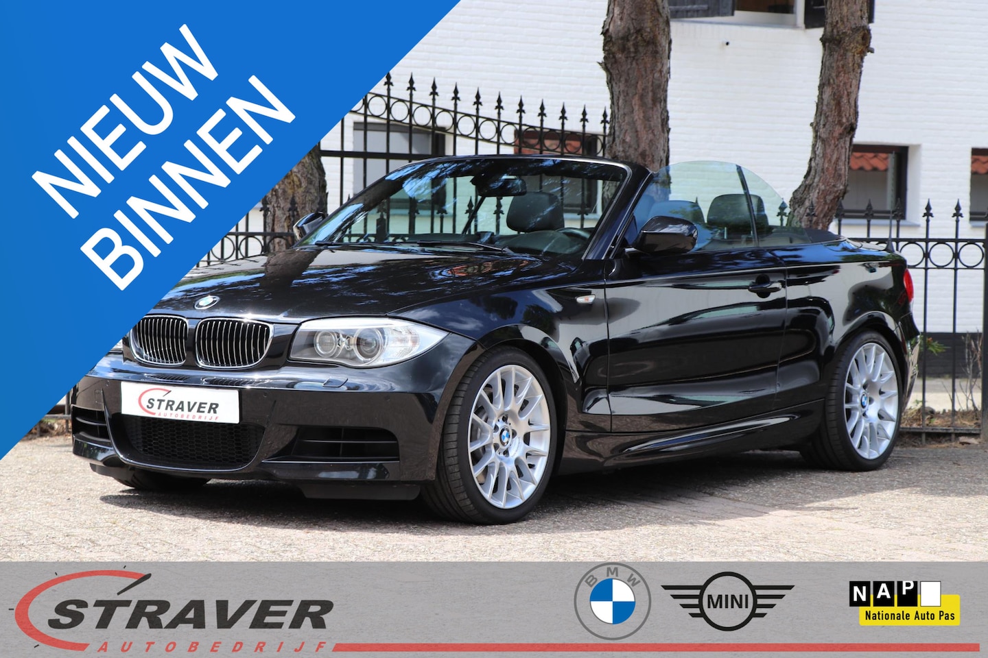BMW 1-serie Cabrio - 135i High Executive |Harman/Kardon |Elektrisch verstelbare stoelen - AutoWereld.nl
