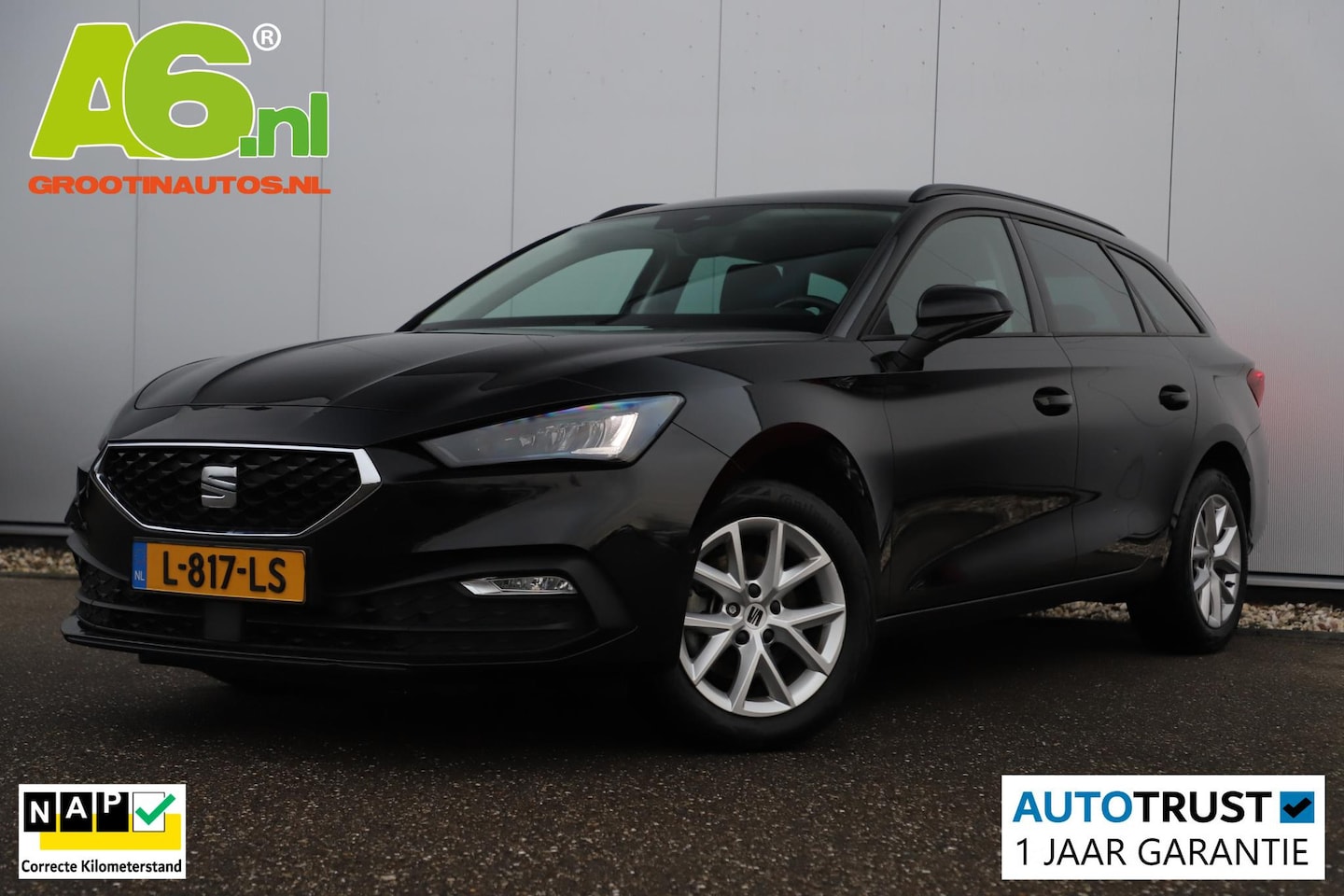 SEAT Leon Sportstourer - 1.5 eTSI Style Business Intense 150PK DSG Automaat LED Navigatie Achteruitrijcamera Climat - AutoWereld.nl