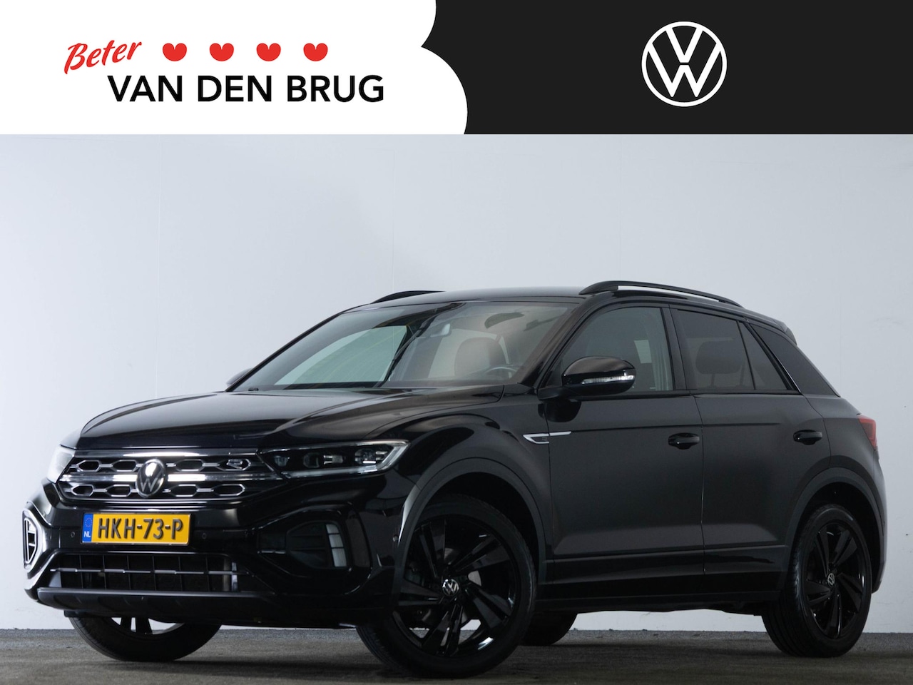 Volkswagen T-Roc - R-Line 1.5 TSI 150 PK DSG | Black Style | LED IQ | Trekhaak | Achteruitrijcamera | Navigat - AutoWereld.nl