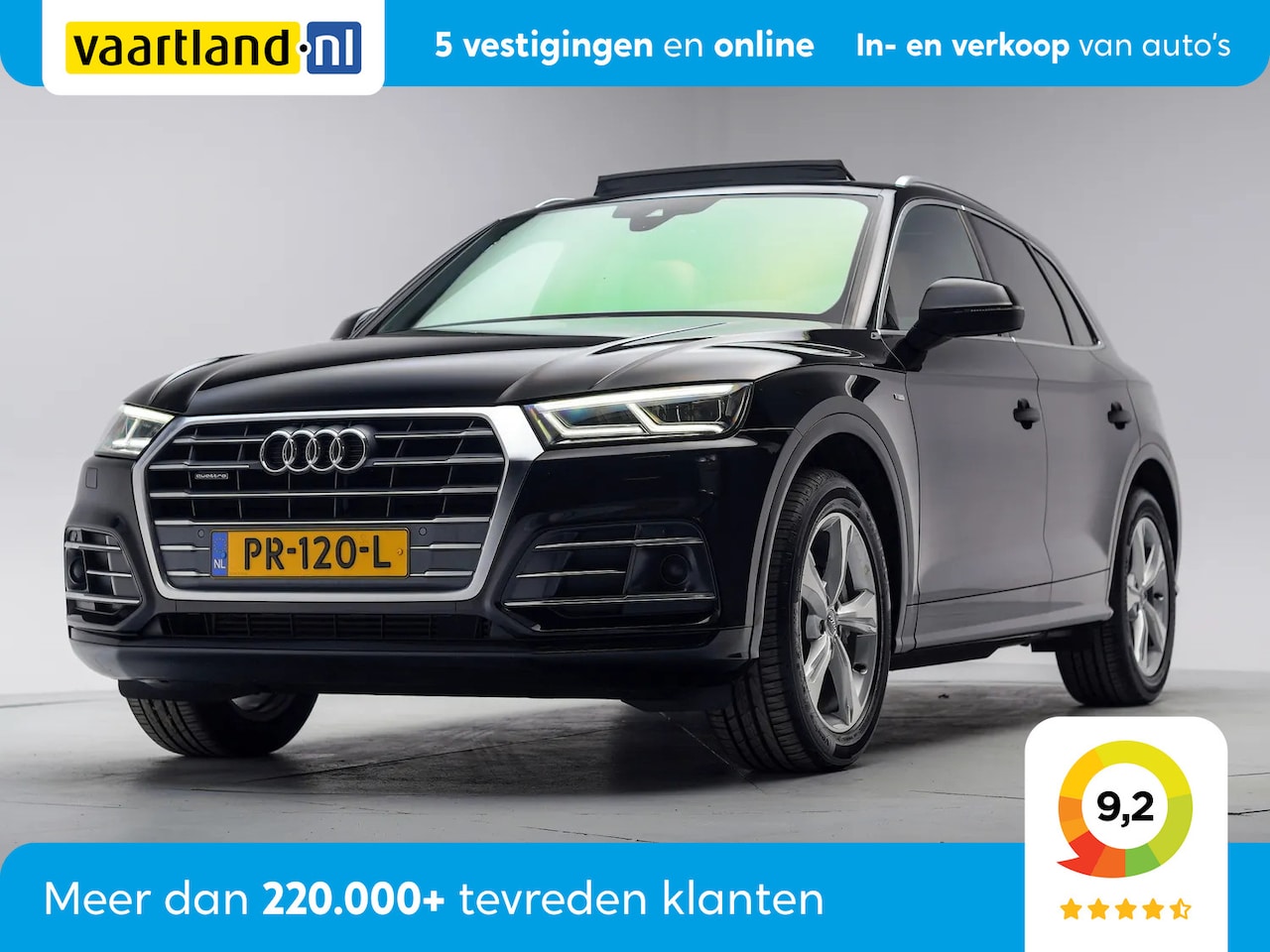 Audi Q5 - 2.0 TFSI 252PK Quattro S-Line Aut. [ Panoramadak Camera Virtual Leder ] - AutoWereld.nl