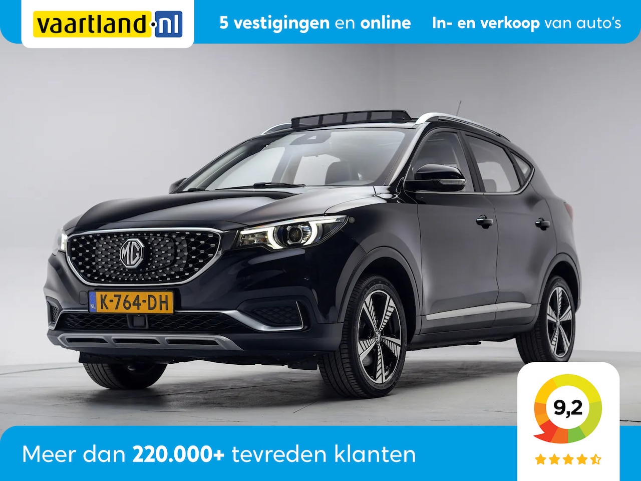 MG ZS - Luxury 45 kWh [ Panoramadak Leder Nav Cam ] - AutoWereld.nl