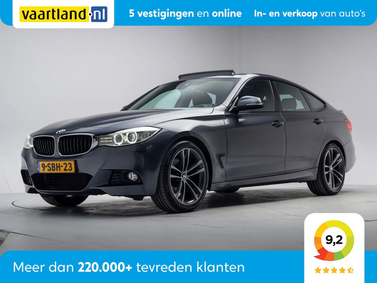 BMW 3-serie Gran Turismo - GT 328i High Executive [Schuif/Kantel-dak M-Sport Leder] - AutoWereld.nl