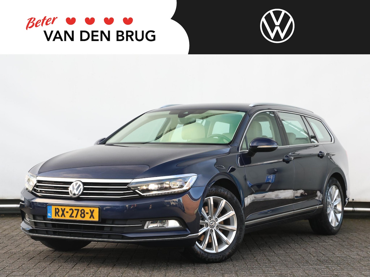 Volkswagen Passat Variant - 1.4 TSI ACT Highline 125 pk DSG | LED Plus | Stoelverwarming V+A | Keyless | Trekhaak | Si - AutoWereld.nl