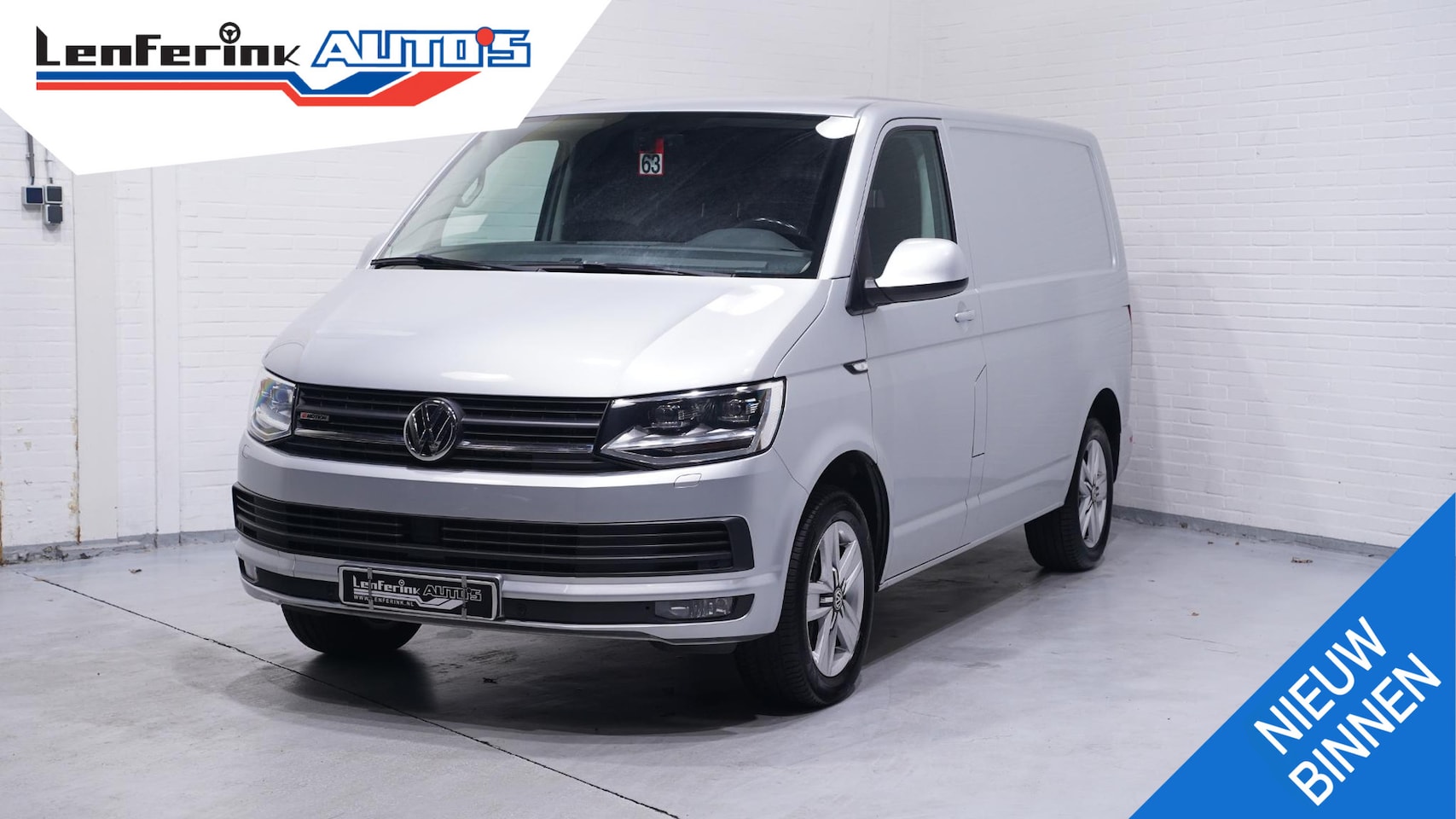 Volkswagen Transporter - 2.0 TDI 204 pk L1H1 4Motion 4x4 DSG Aut. Apapt. Cruise, LED Koplampen, Navi, Camera, 3-Zit - AutoWereld.nl
