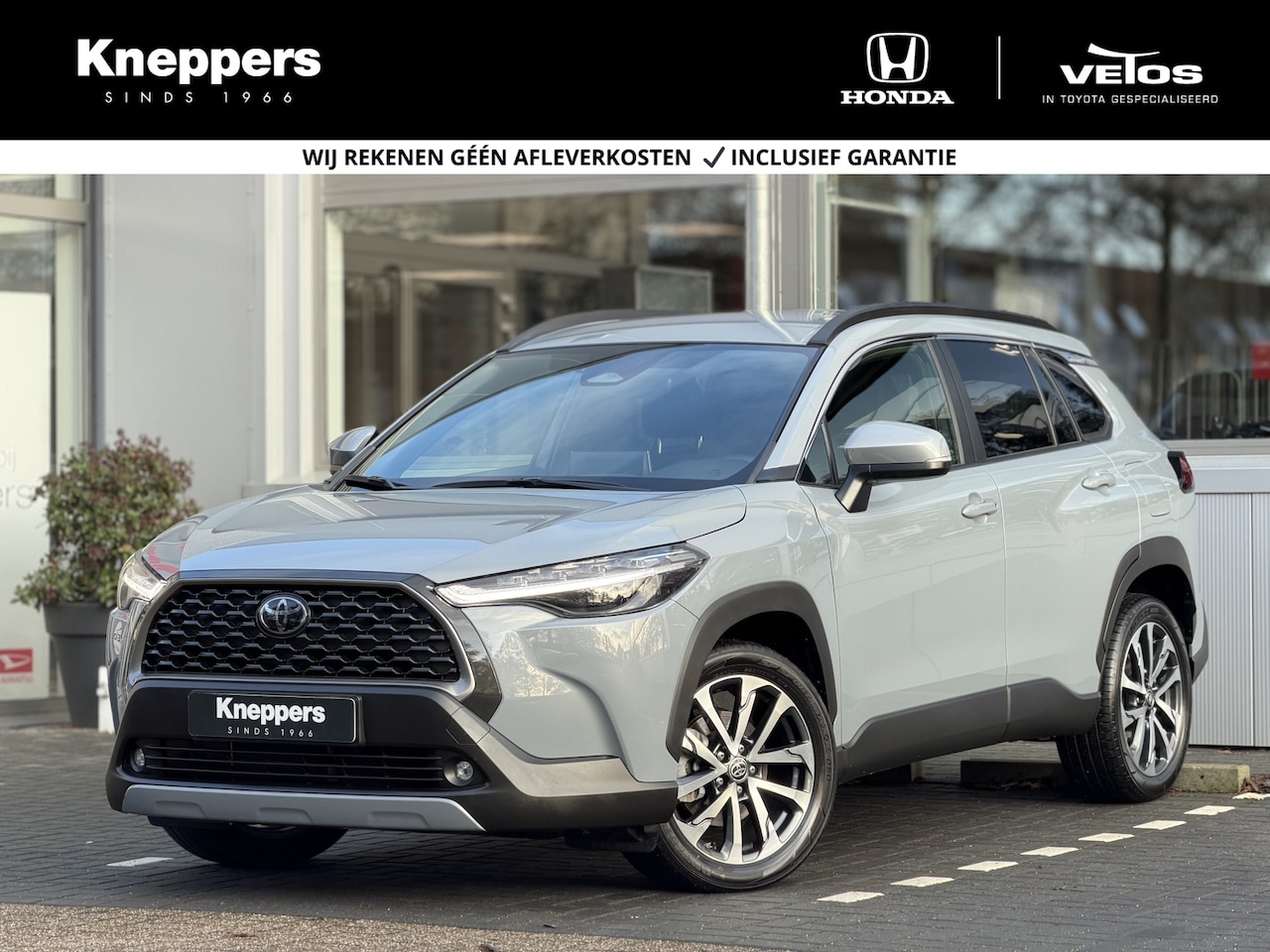 Toyota Corolla Cross - Hybrid 140 Dynamic | GEEN AFLEVERKOSTEN | Elek.achterklep, Apple/Android, Draadloze telefo - AutoWereld.nl