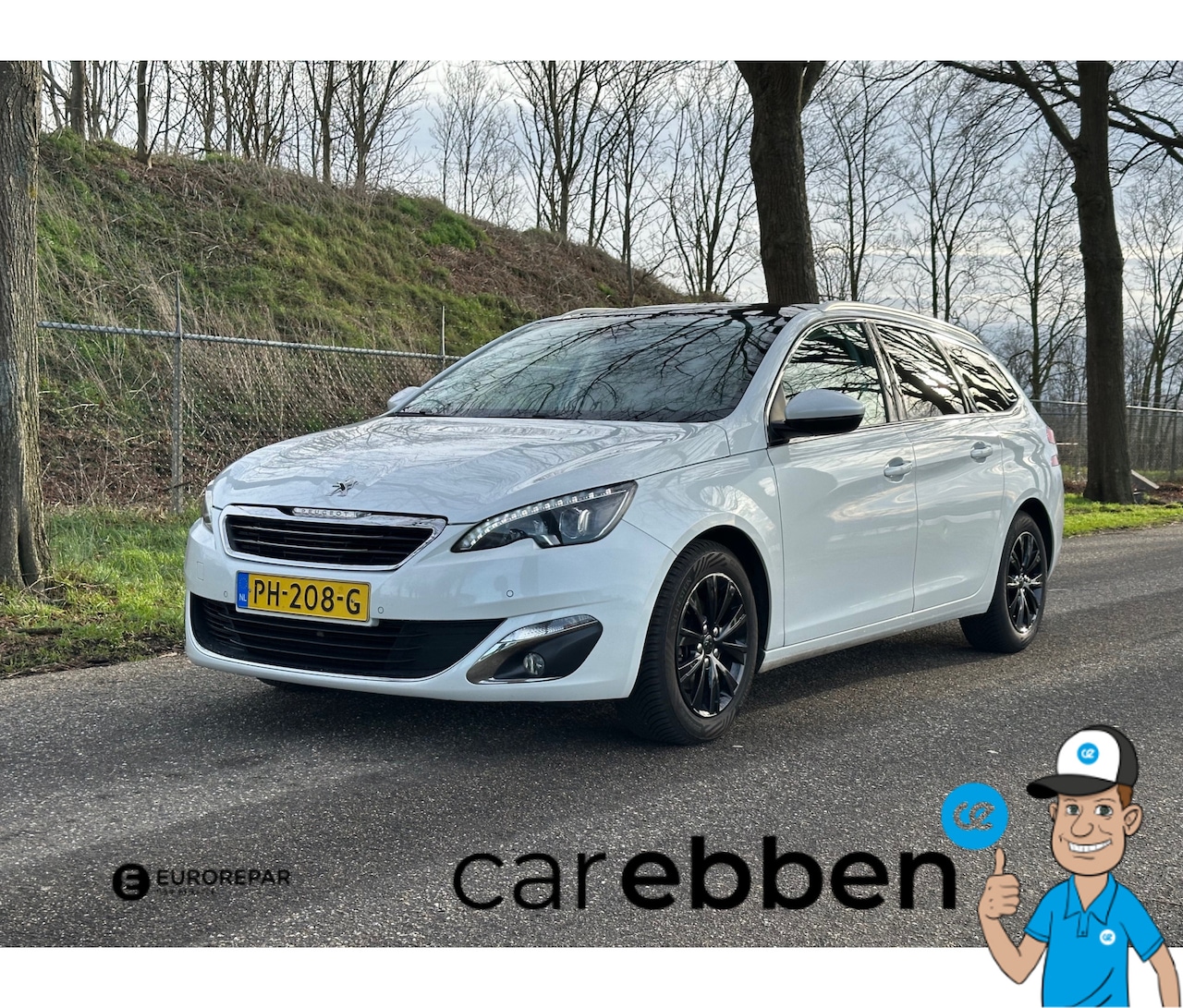 Peugeot 308 SW - 1.2 PureTech Allure | LED | Panoramadak | Distr. vervangen | Keyless | Achteruitrijcamera - AutoWereld.nl