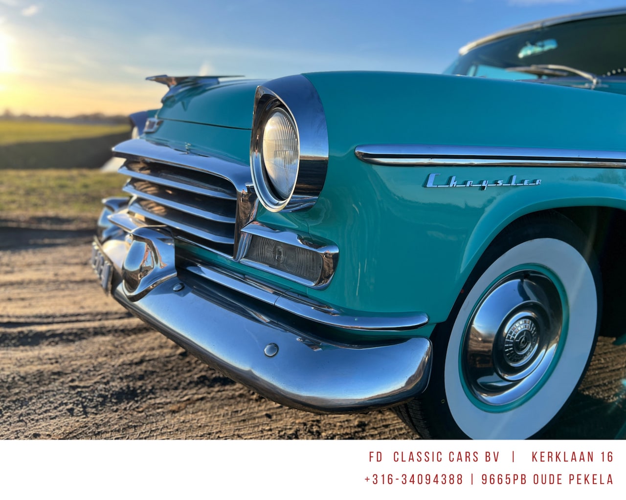 Chrysler Windsor - Nassau Coupe BJ1956 Oldtimer - AutoWereld.nl
