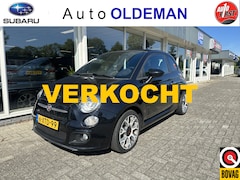 Fiat 500 C - 0.9 TwinAir Turbo 500S HALFLEDER, CLIMA, INTERSCOPE AUDIO