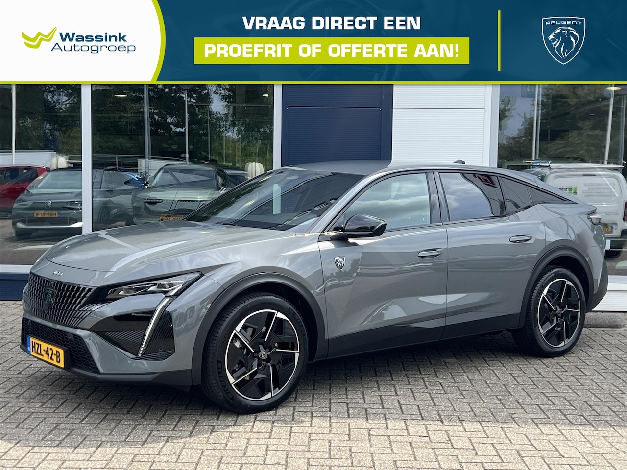 Peugeot 408 - 58kWh 210pk Aut GT Avantage | Navigatie | Camera | Cruise Control | Climate Control | Park - AutoWereld.nl