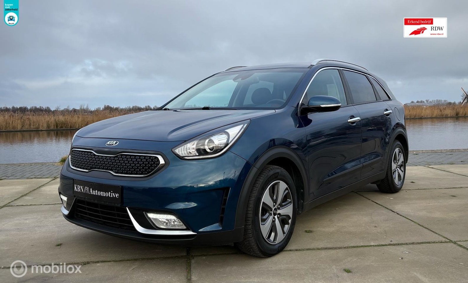 Kia Niro - 1.6 GDi Hybrid |Vision | 1/2 LEDER| NAVI| LMW - AutoWereld.nl