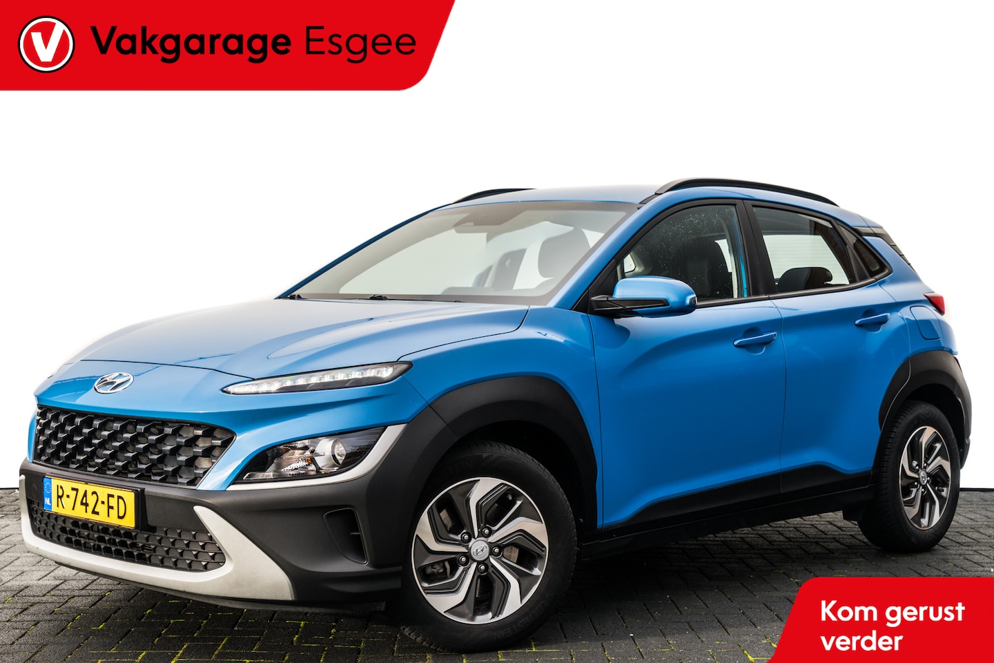 Hyundai Kona - 1.6 GDI HEV Comfort | Automaat | Clima | Hybride | PDC | Navi | |Camera| Cruise | DAB | Le - AutoWereld.nl
