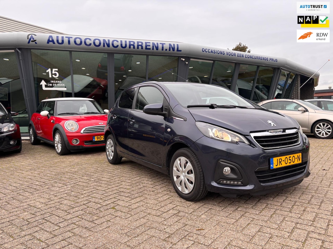 Peugeot 108 - 1.0 e-VTi Active 1.0 e-VTi Active, Carplay, Airco, Inruil mogelijk. - AutoWereld.nl