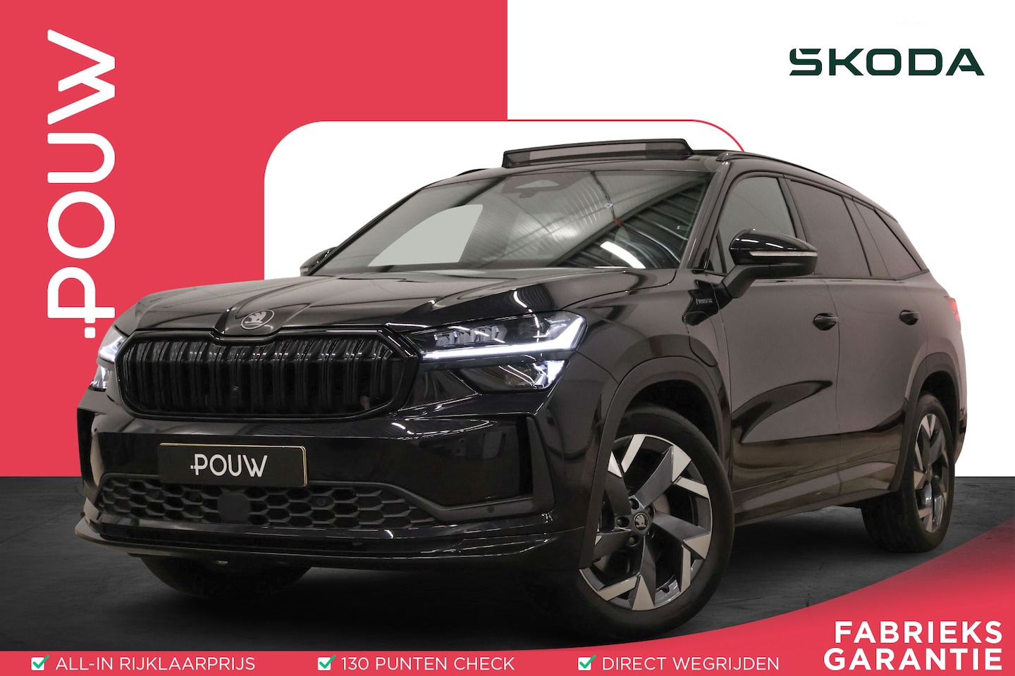Skoda Kodiaq - 1.5 TSI 204pk PHEV Sportline Business | RIJKLAAR | Elekt. Bestuurdersstoel | Panoramadak | - AutoWereld.nl