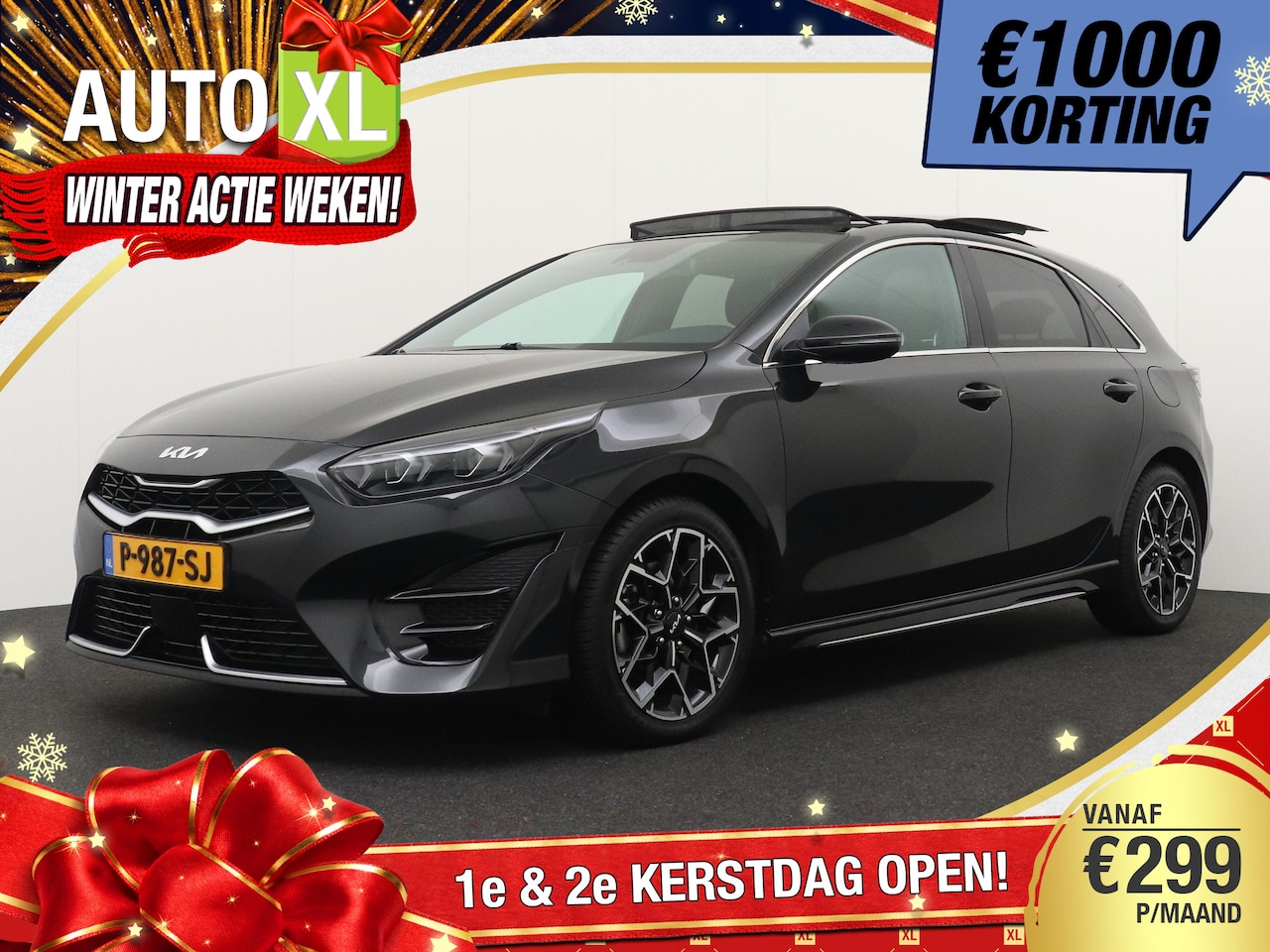 Kia Cee'd - Ceed 1.5 160 PK T-GDi GT-Line Schuif-/kanteldak Adap.Cruise Dodehoek - AutoWereld.nl