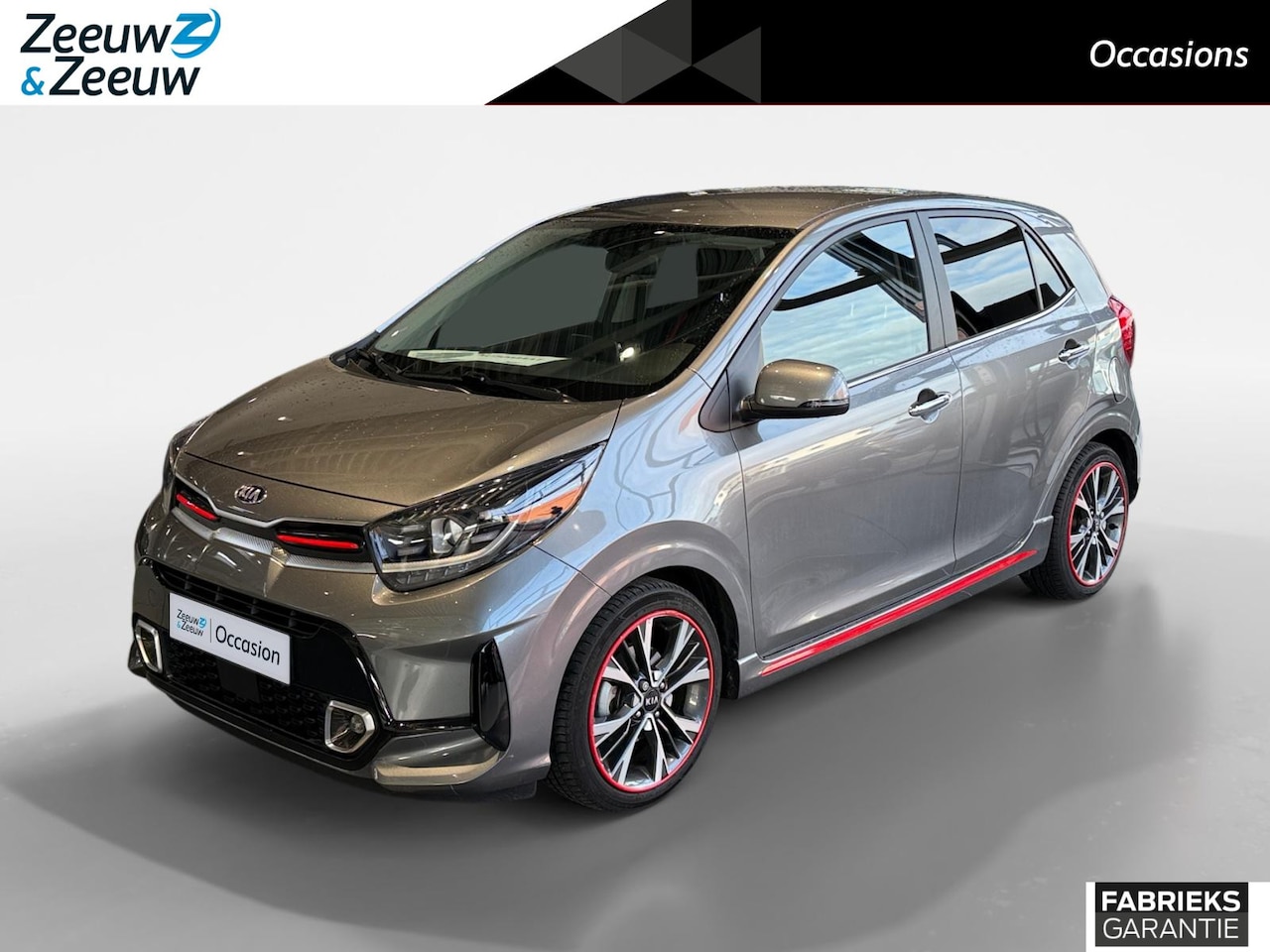 Kia Picanto - 1.0 DPi GT-Line Automaat | 1e Eigenaar | Dealer onderhouden | Fabrieksgarantie t/m 14-6-20 - AutoWereld.nl