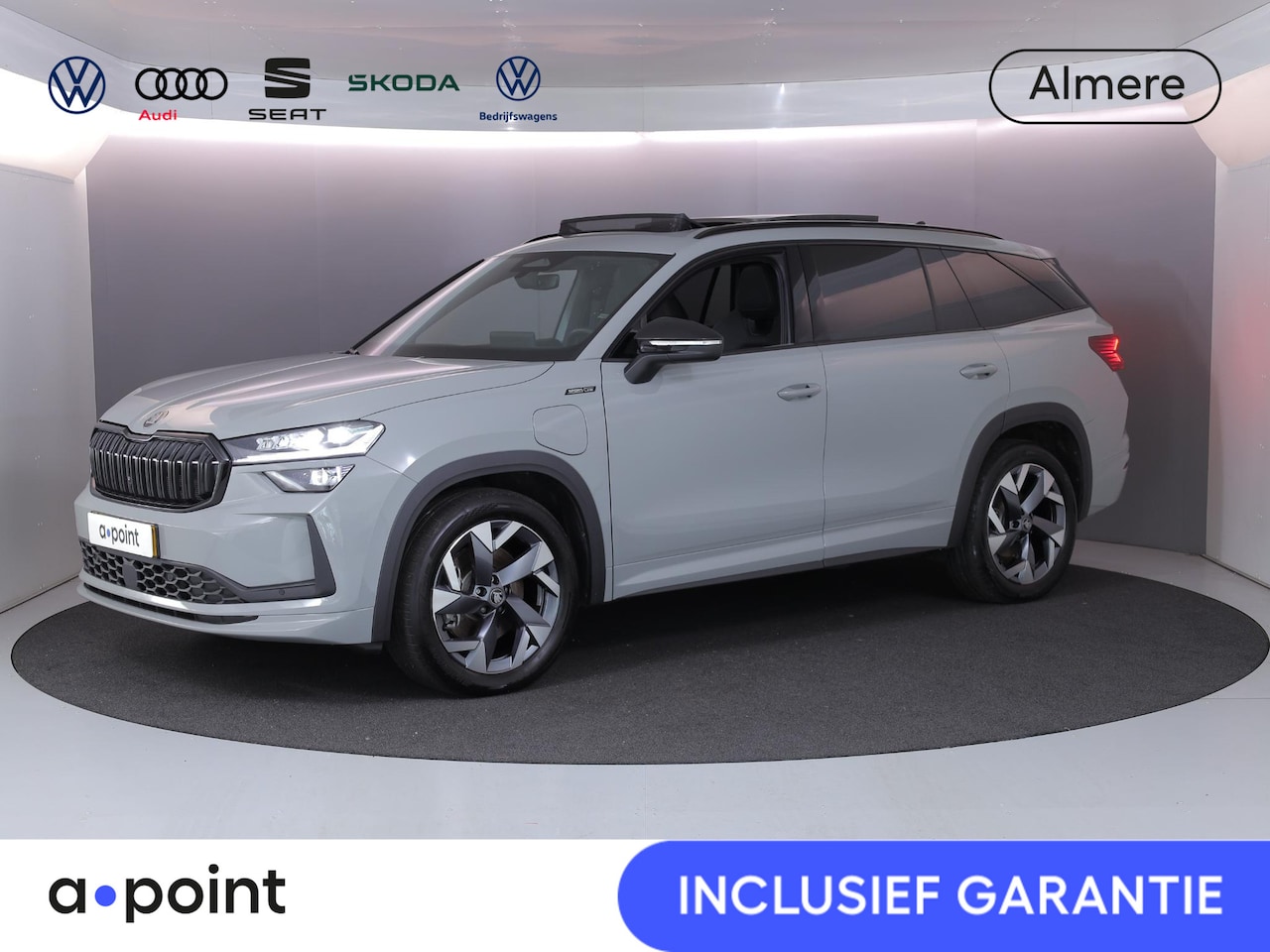 Skoda Kodiaq - 1.5 TSI PHEV Sportline Business 204 pk Automaat (DSG) | Verlengde garantie | Navigatie | P - AutoWereld.nl