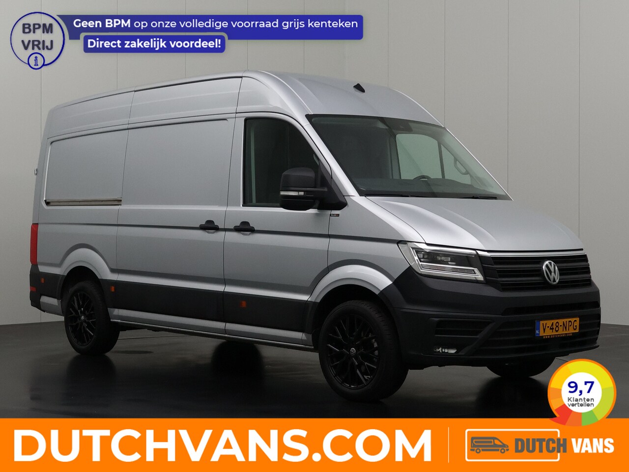 Volkswagen Crafter - 140PK Automaat Exclusive L3H3 | Led | Navigatie | Camera | Airco | Cruise - AutoWereld.nl