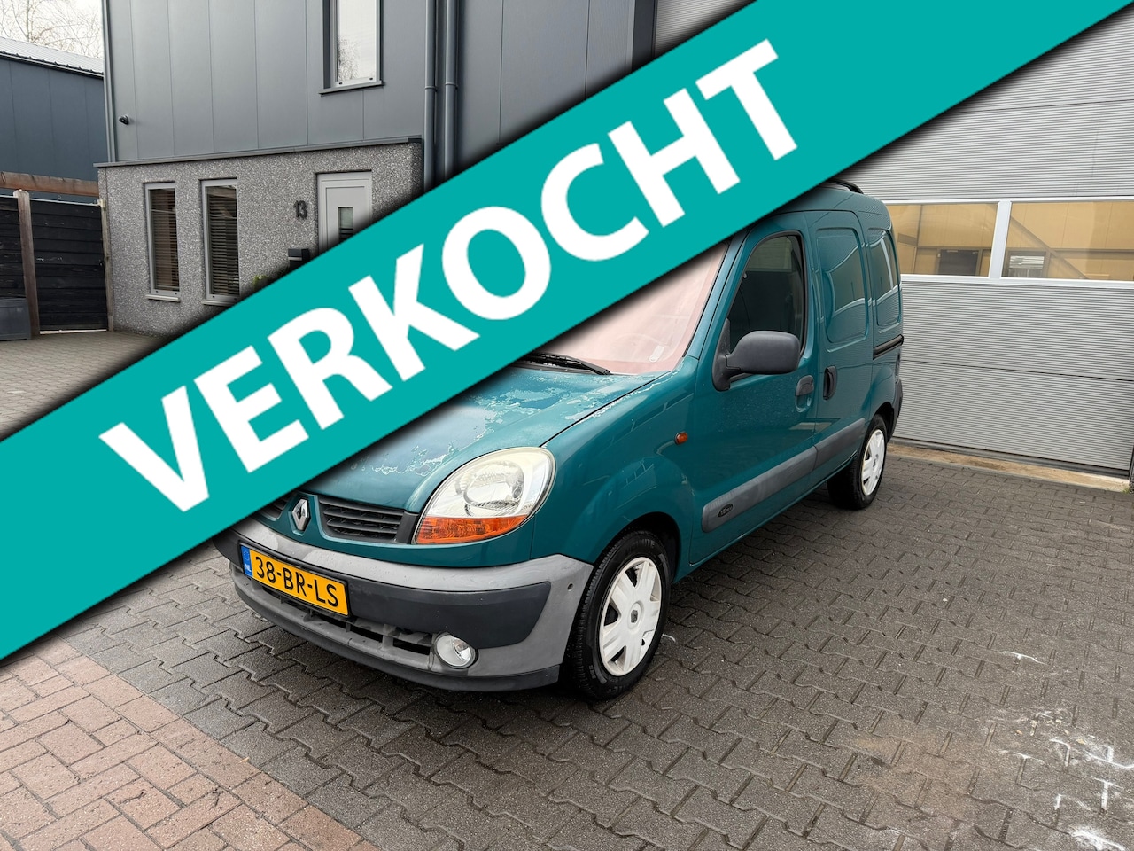 Renault Kangoo Express - 1.6-16V Grand Confort Grijs kenteken|Automaat|Airco|Nieuwe APK - AutoWereld.nl