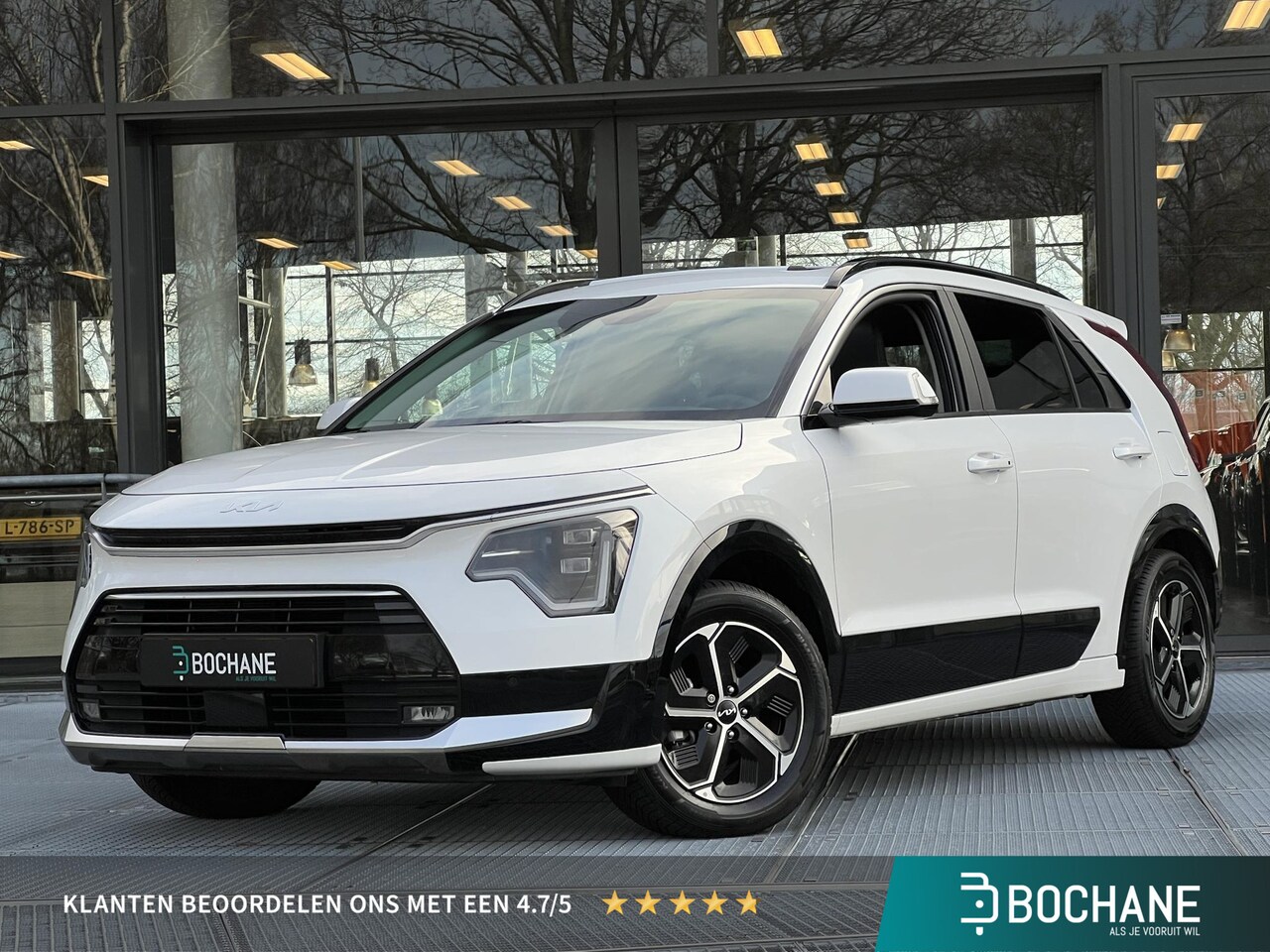 Kia Niro - 1.6 GDi Hybrid DynamicPlusLine | Schuifkanteldak | Leder | Trekhaak | Origineel Nederlands - AutoWereld.nl