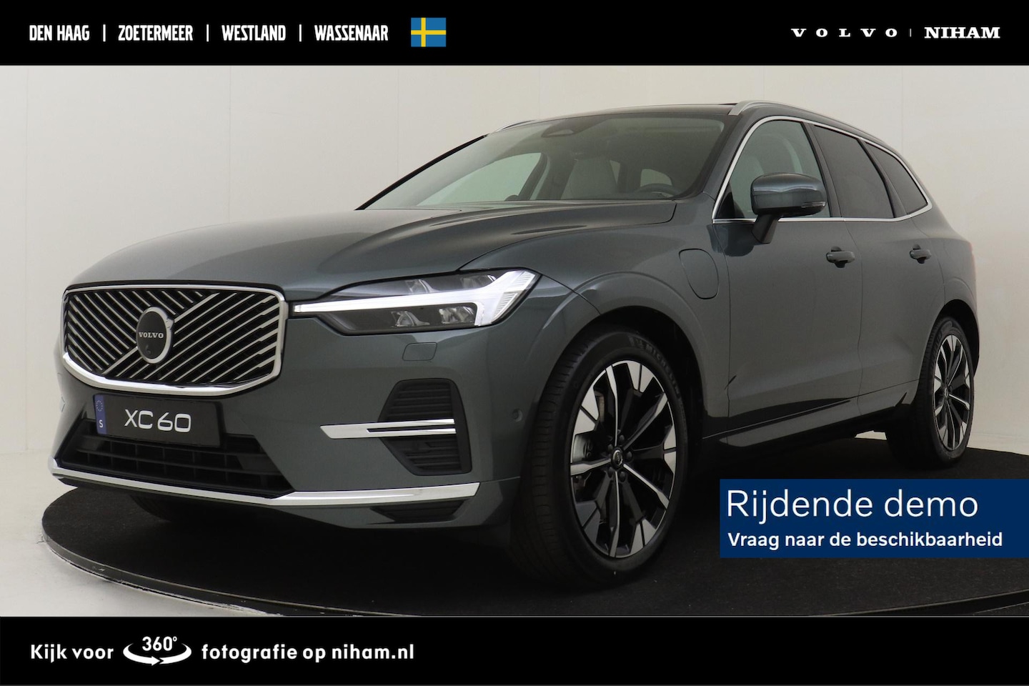 Volvo XC60 - II T6 PLUG-IN HYBRID AWD ULTRA BRIGHT -PANO.DAK|BOWERS&WILKINS|LUCHTVERING|360°CAM|20"|GEV - AutoWereld.nl