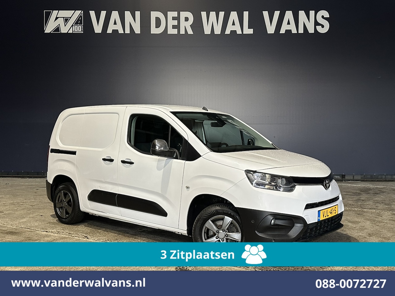 Toyota ProAce City - 1.5 D-4D 102pk L1H1 Euro6 Airco | 3-Zits | Navigatie | Apple Carplay | LM velgen | Cruisec - AutoWereld.nl