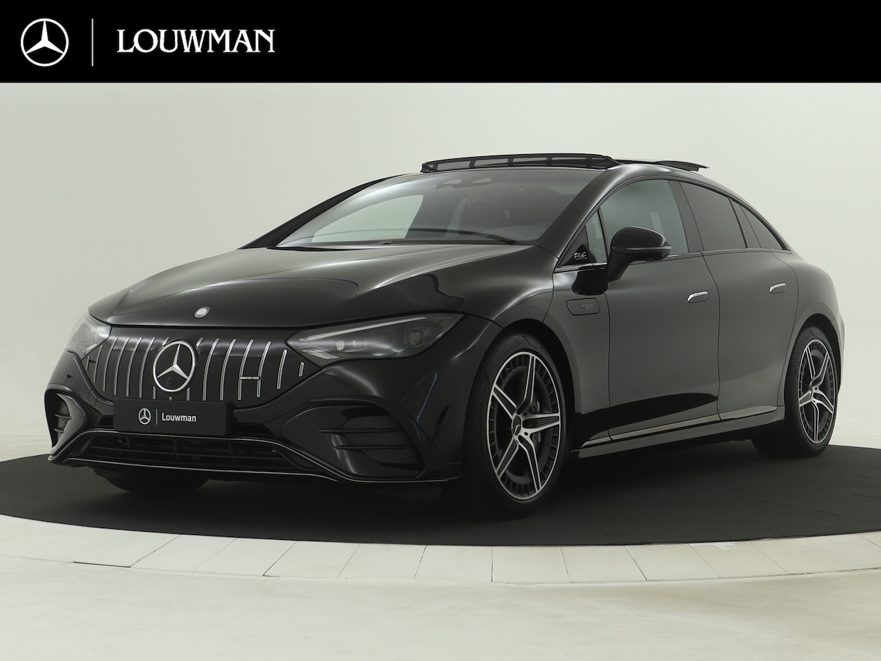 Mercedes-Benz EQE - AMG 43 4MATIC 91 kWh | Hyperscreen | Dashcam | AIRMATIC Luchtvering | Middenconsole in AMG - AutoWereld.nl