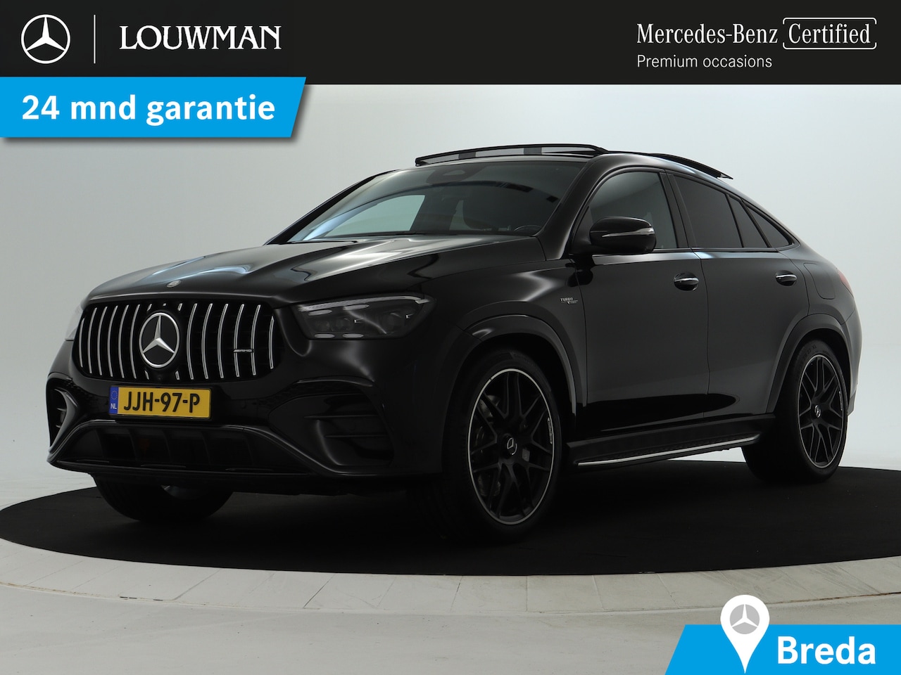 Mercedes-Benz GLE-Klasse Coupé - Mercedes-AMG 53 Hybrid 4MATIC+ | Trekhaak | Panoramadak | Burmester® | 22 Inch AMG Velgen - AutoWereld.nl
