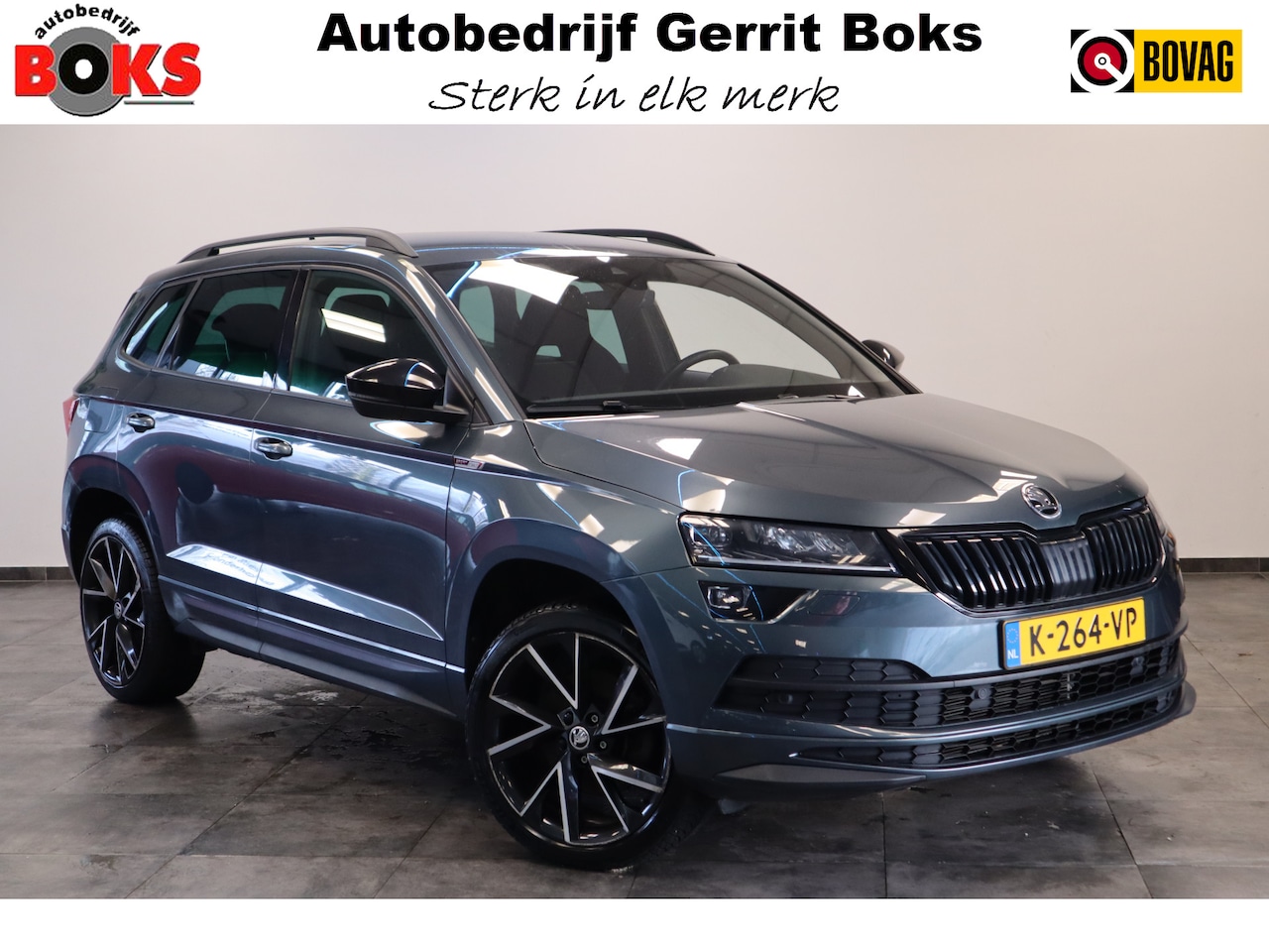 Skoda Karoq - 1.5 TSI ACT Sportline Business Navi Camera 19'' ACC ECC Canton - AutoWereld.nl