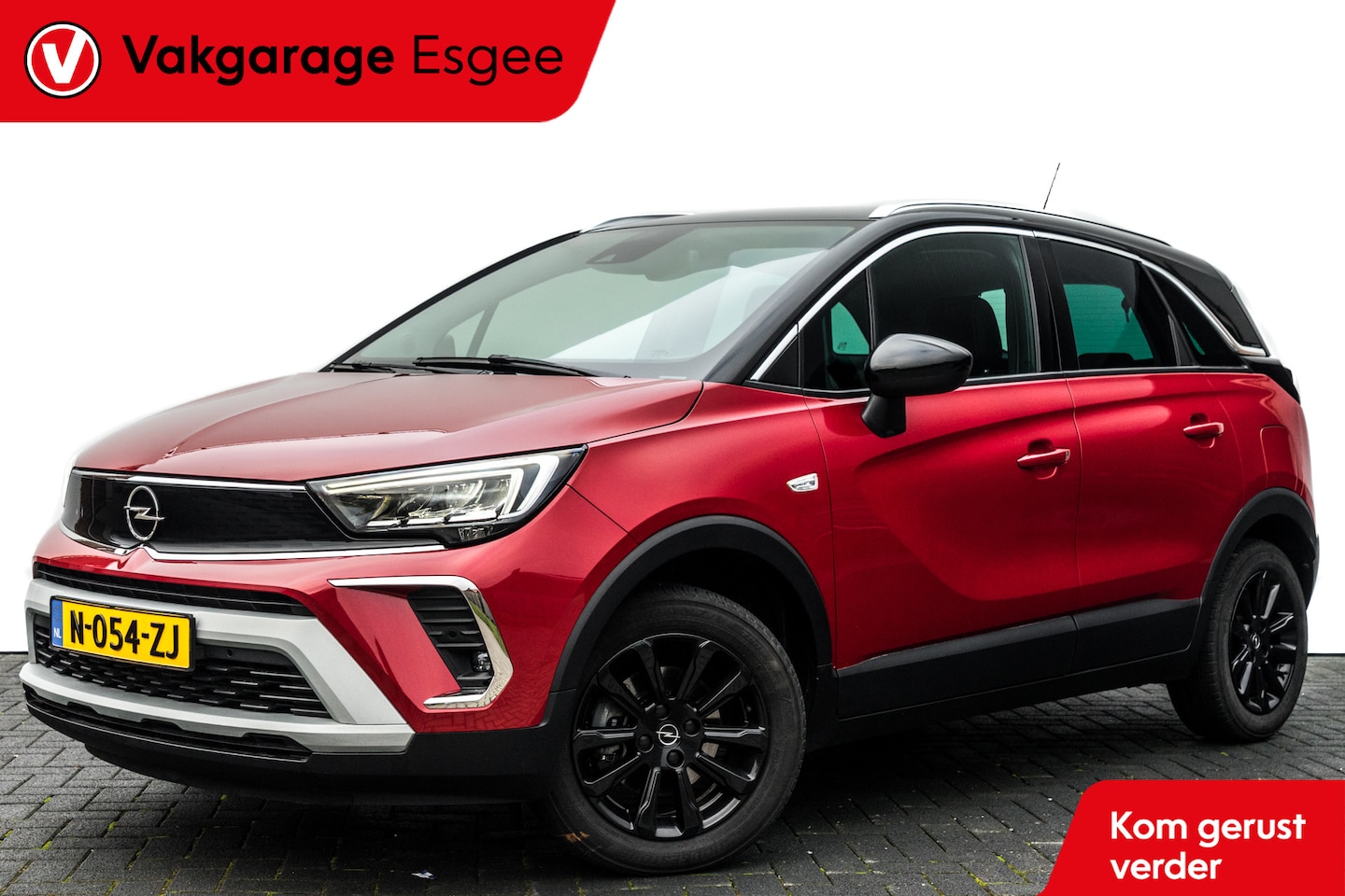 Opel Crossland - 1.2 131 PK Turbo Elegance| 20.500 Km | Automaat | Two-Tone lak | N Model | | Trekhaak | Cl - AutoWereld.nl