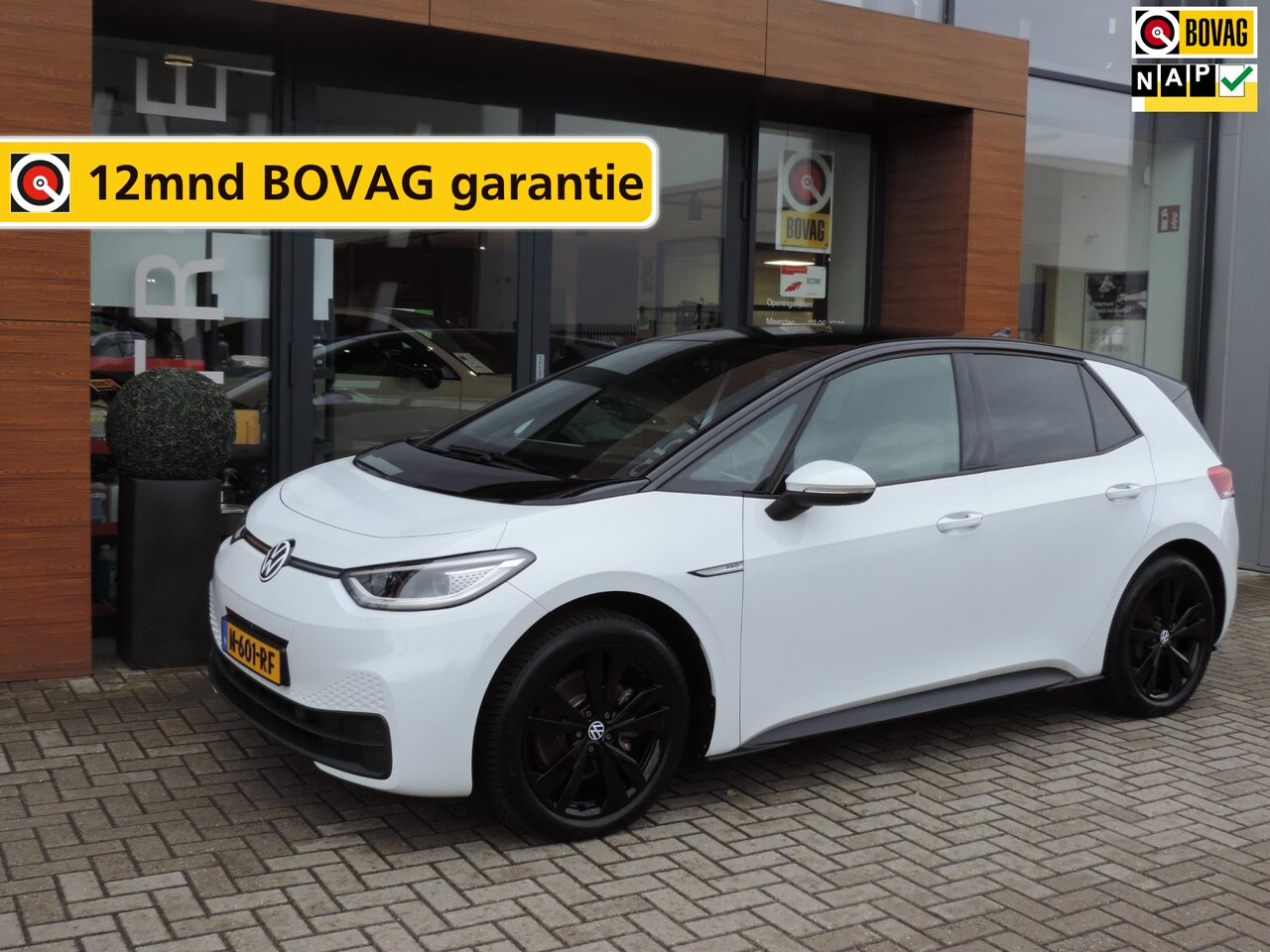 Volkswagen ID.3 - Pro 58 kWh 26.000km | SOH 91% | Headup | Ergo-Active/massage | Dodehoek | Stuur/Stoelverw - AutoWereld.nl