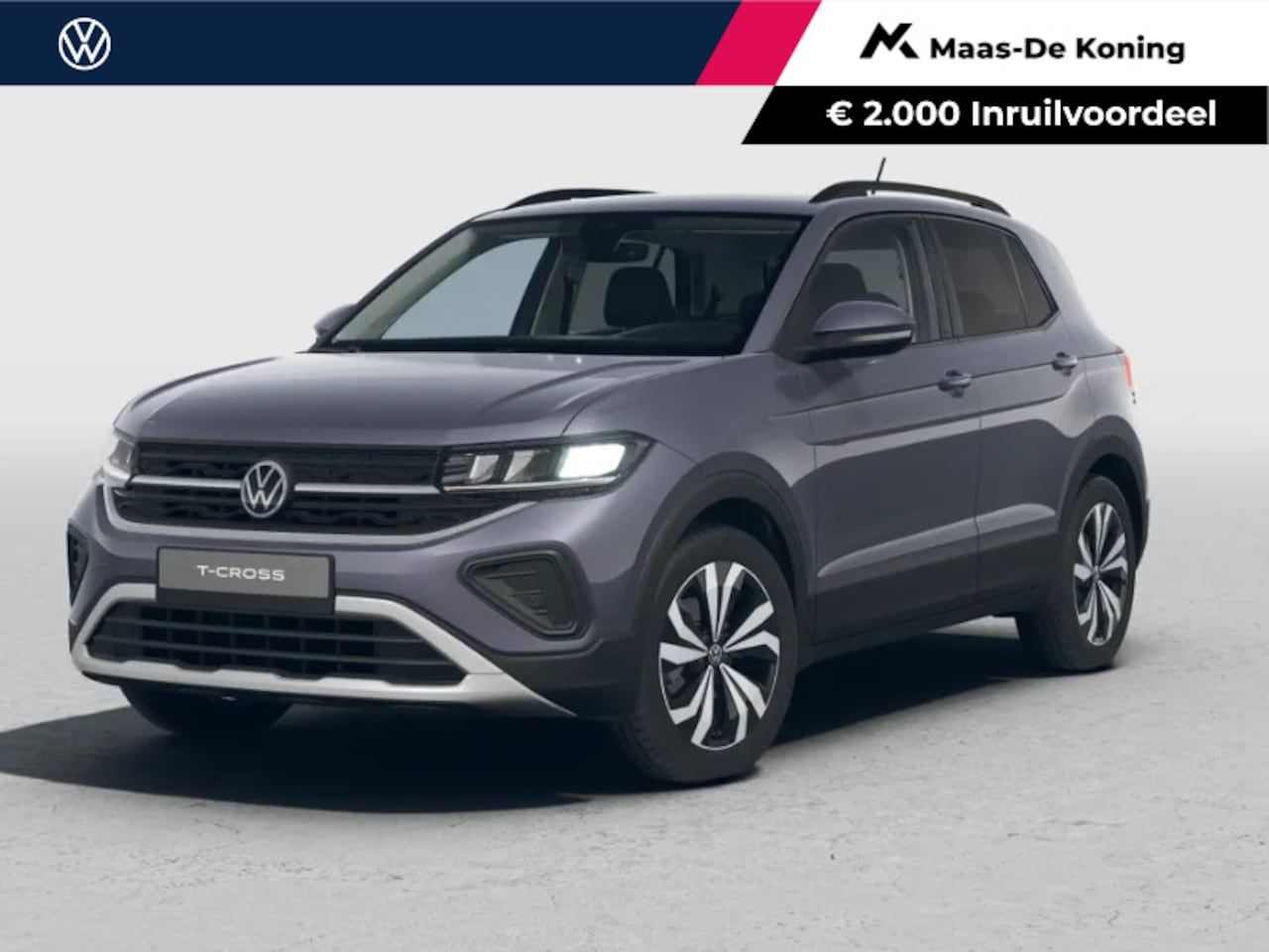 Volkswagen T-Cross - Life Edition 1.0 TSI 95 PK 5 versn. Hand · Comfort pakket · Parkeersensoren voor en achter - AutoWereld.nl