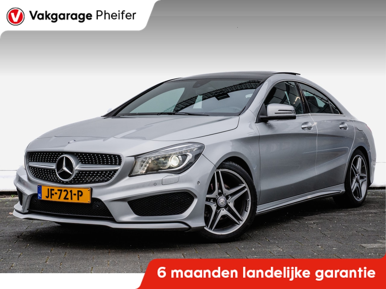 Mercedes-Benz CLA-Klasse - 180 Aut. AMG-Line Trekhaak/ Panoramadak/ Xenon/ Navigatie/ Cruise control/ 18" Lmv - AutoWereld.nl