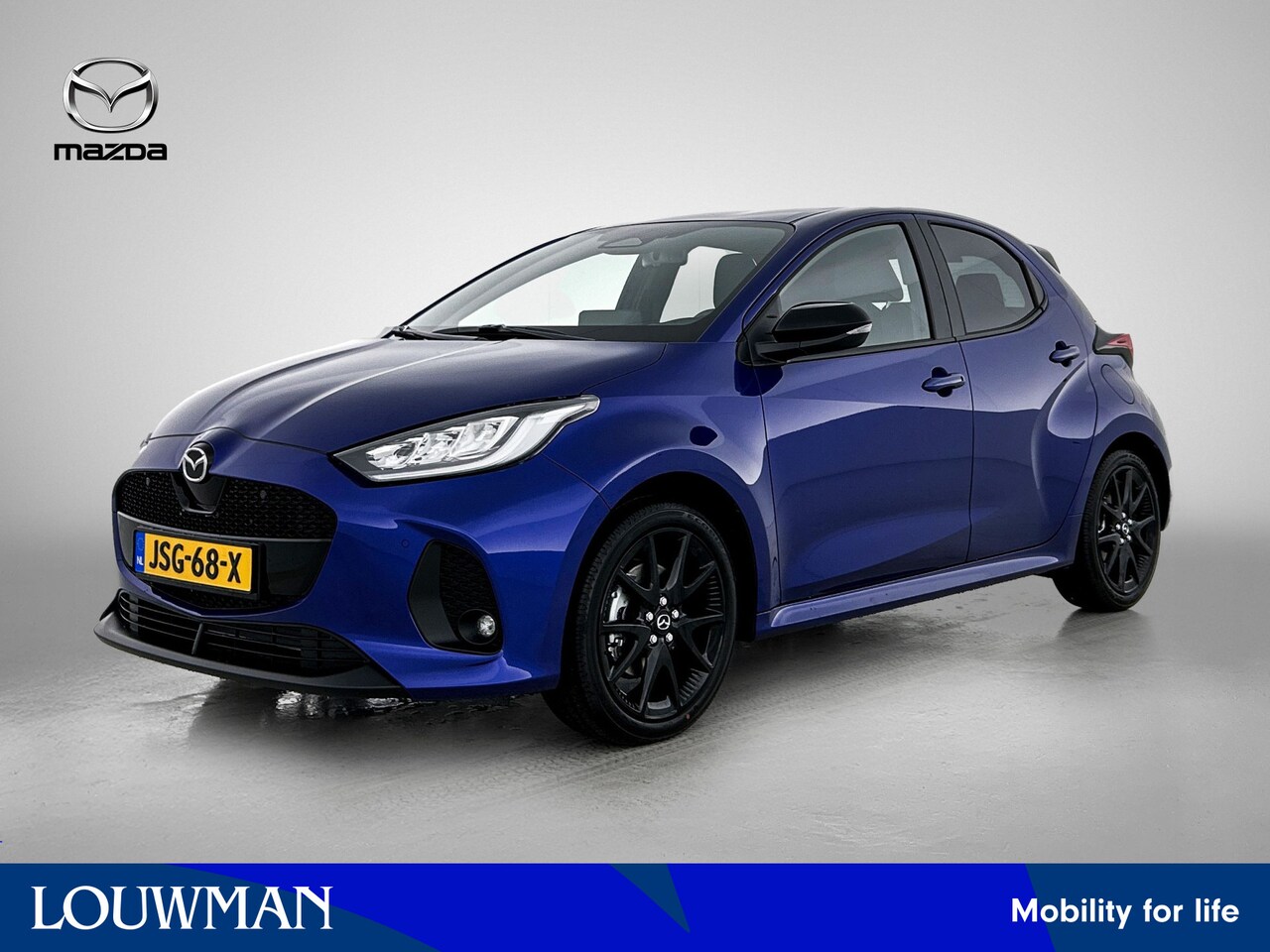 Mazda 2 Hybrid - 1.5 Homura | Half Leder | Carplay | Sportive Look | - AutoWereld.nl