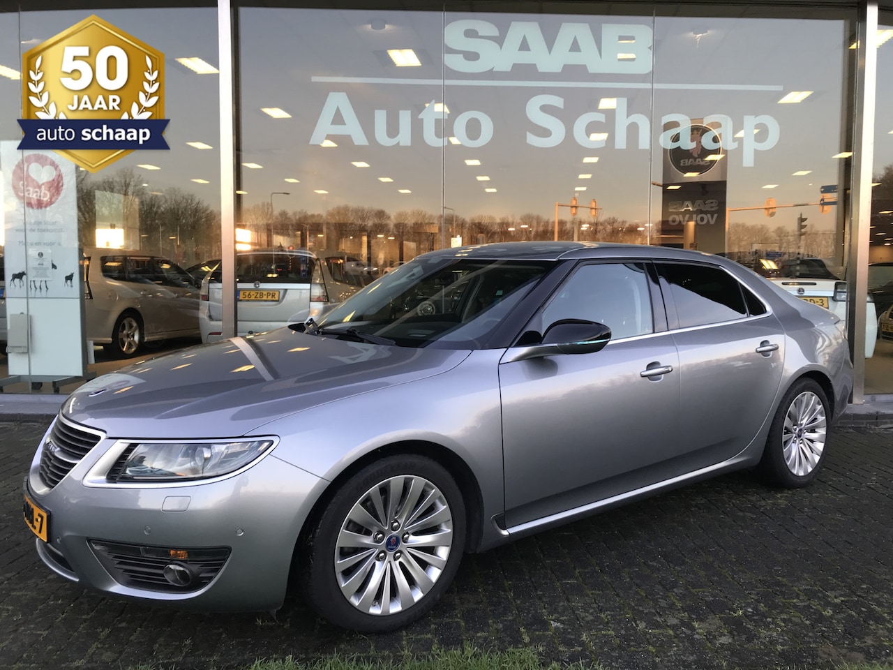 Saab 9-5 - 2.0T Vector Exklusiv Automaat | Rijklaar incl garantie | Darktint Head-up Drivesense Xenon - AutoWereld.nl