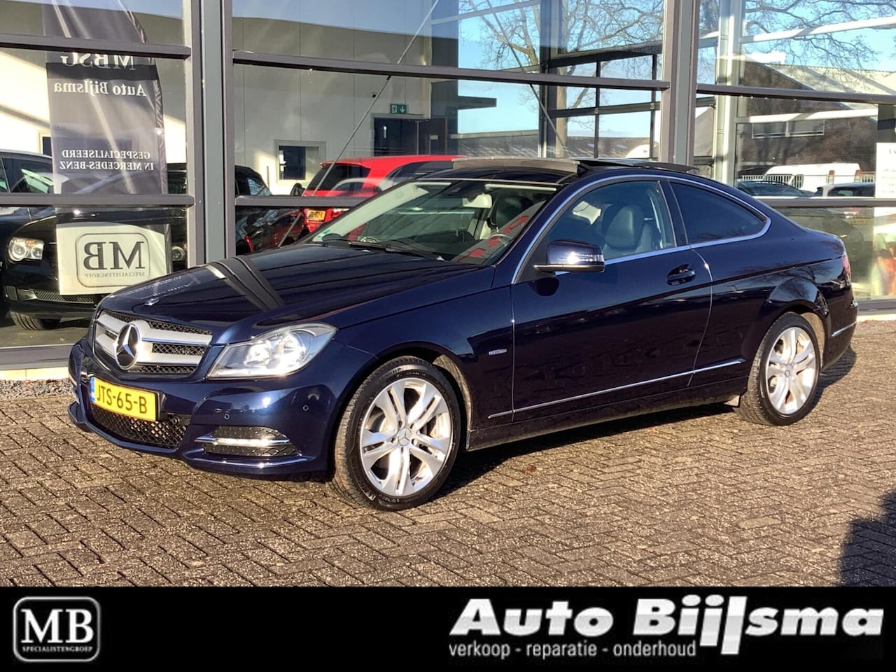 Mercedes-Benz C-klasse Coupé - 180 180, automaat, navi, zeer mooie kleur, - AutoWereld.nl