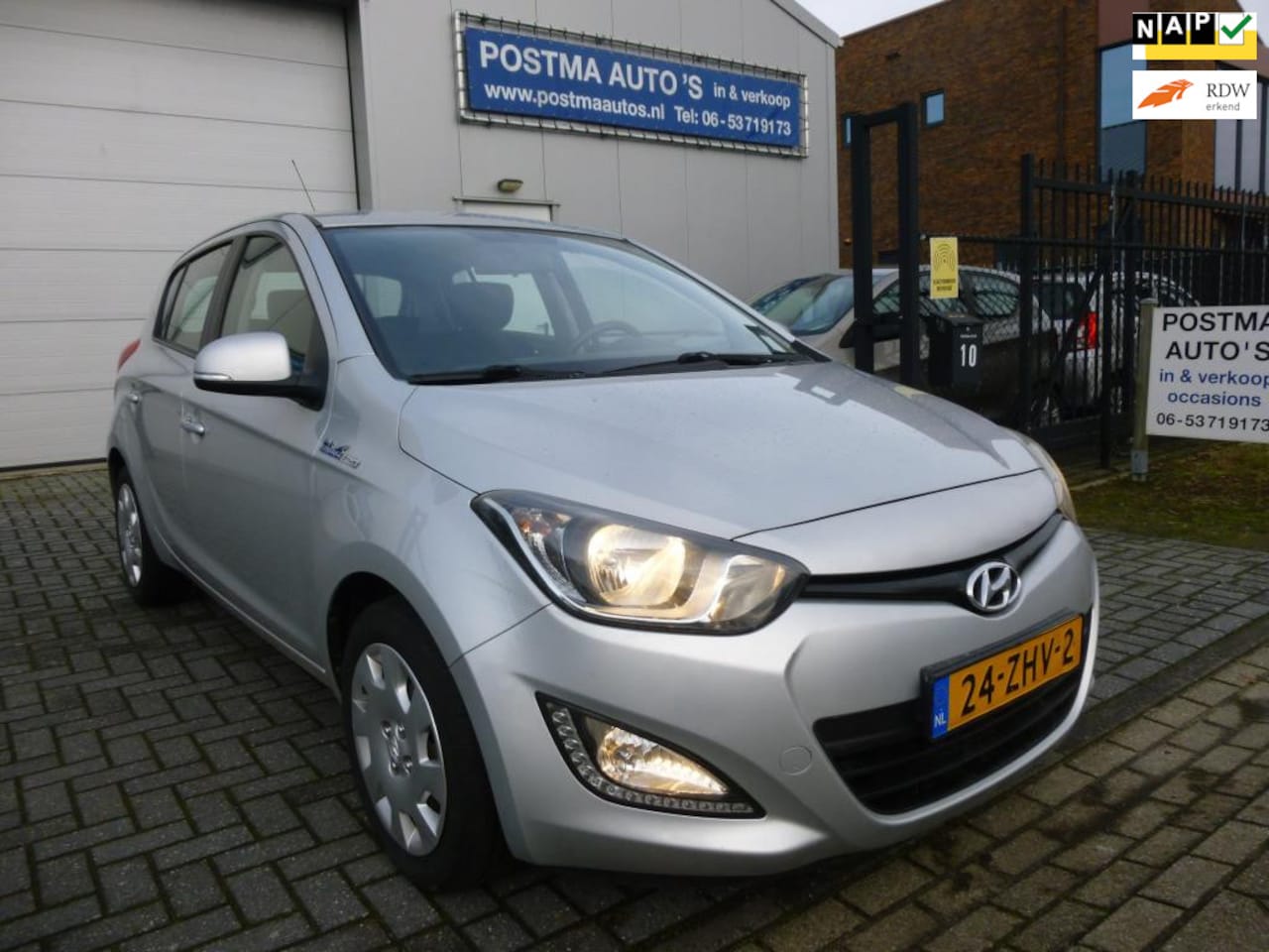 Hyundai i20 - 1.2i i-Motion 1.2i i-Motion, airco, 46.000 km. NAP ! - AutoWereld.nl
